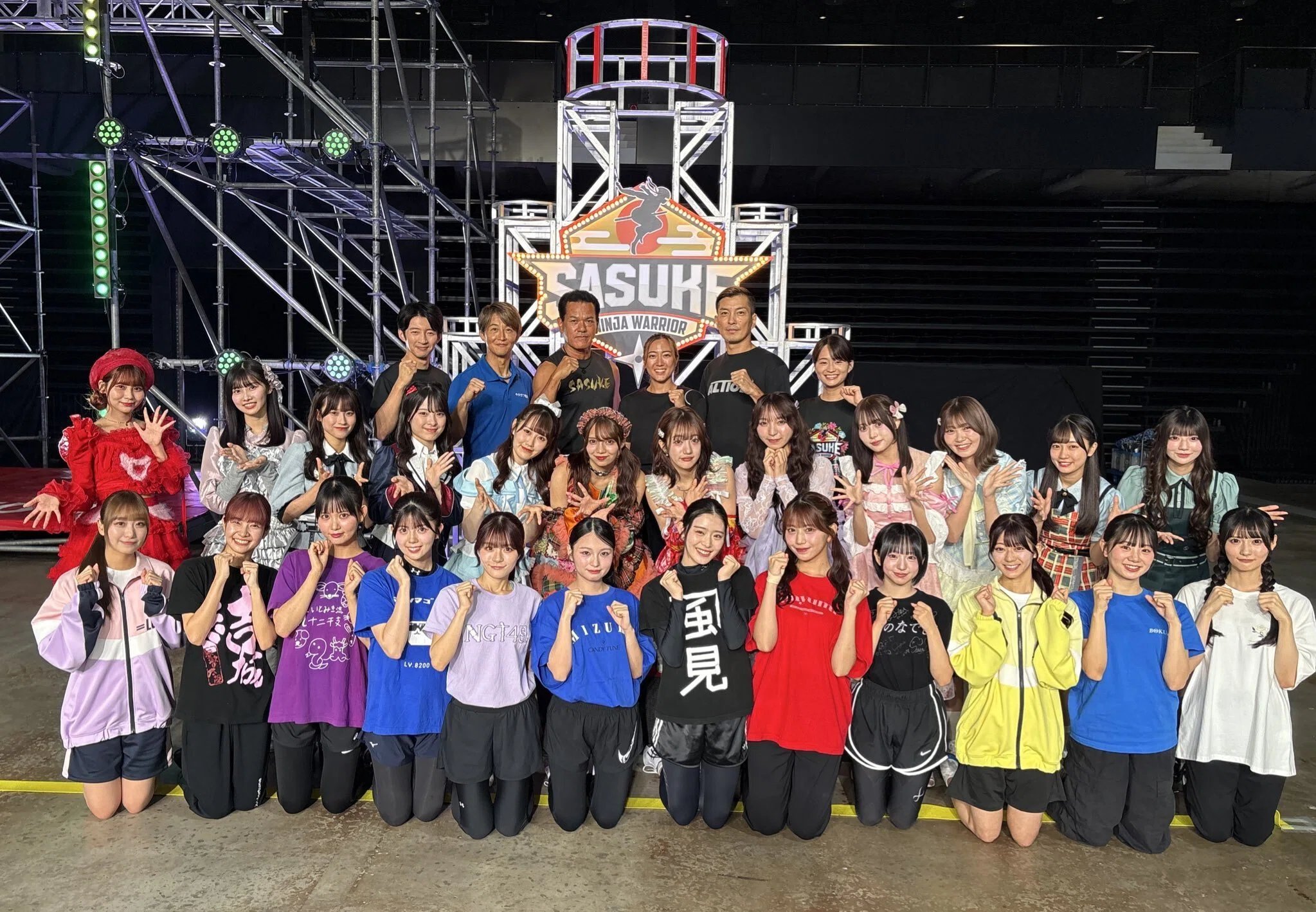 SASUKEアイドル予選会を見に行ったのに何ひとつしゃべっちゃいけないっ