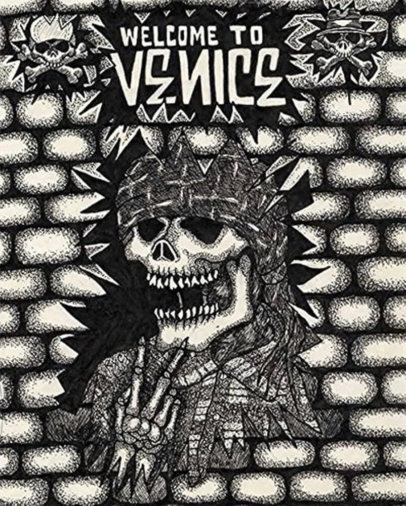 Jacket Art by West Coast Venice Hardcore Illustrator Ric Clayton