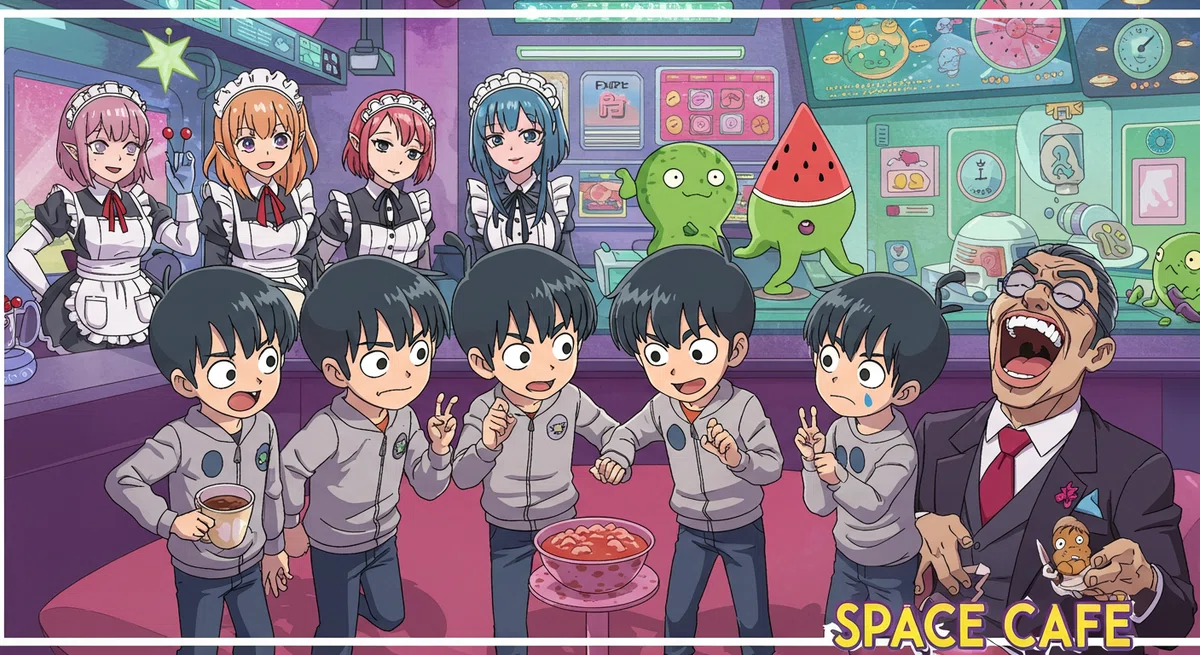 おそ松さん4期10話感想|イヤミ、まさかの宇宙カフェ開業!?|kao