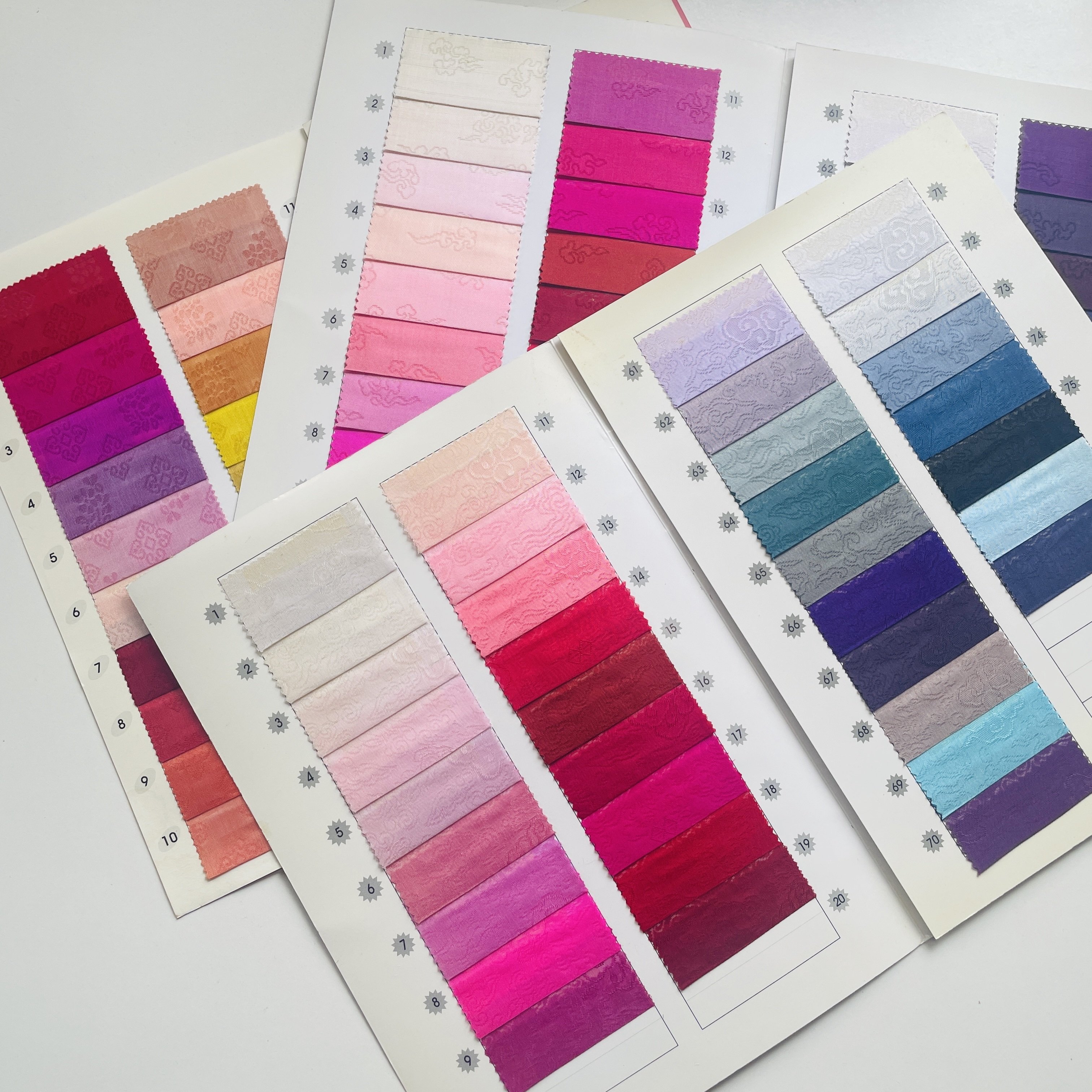 韓国の布、カラフルで見ているだけで元気でる～！｜pojagi*sono