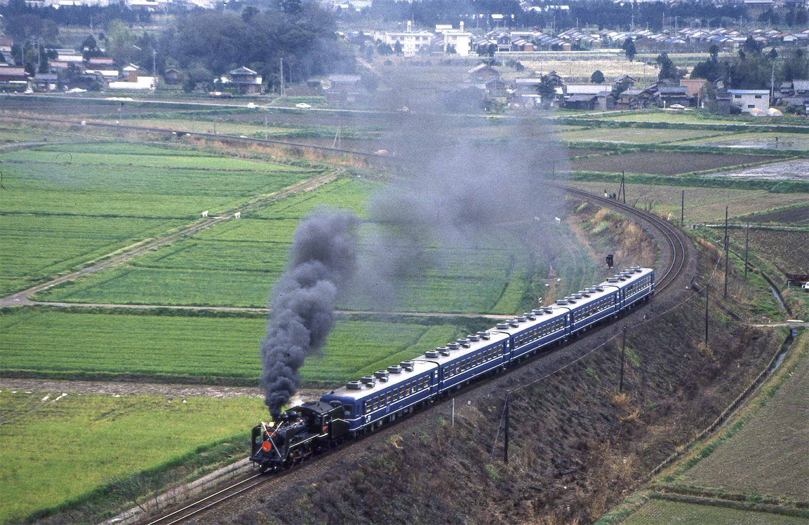 v080, 小浜線：SL味わいふれあい越前若狭号 （1989年）｜ひろやん