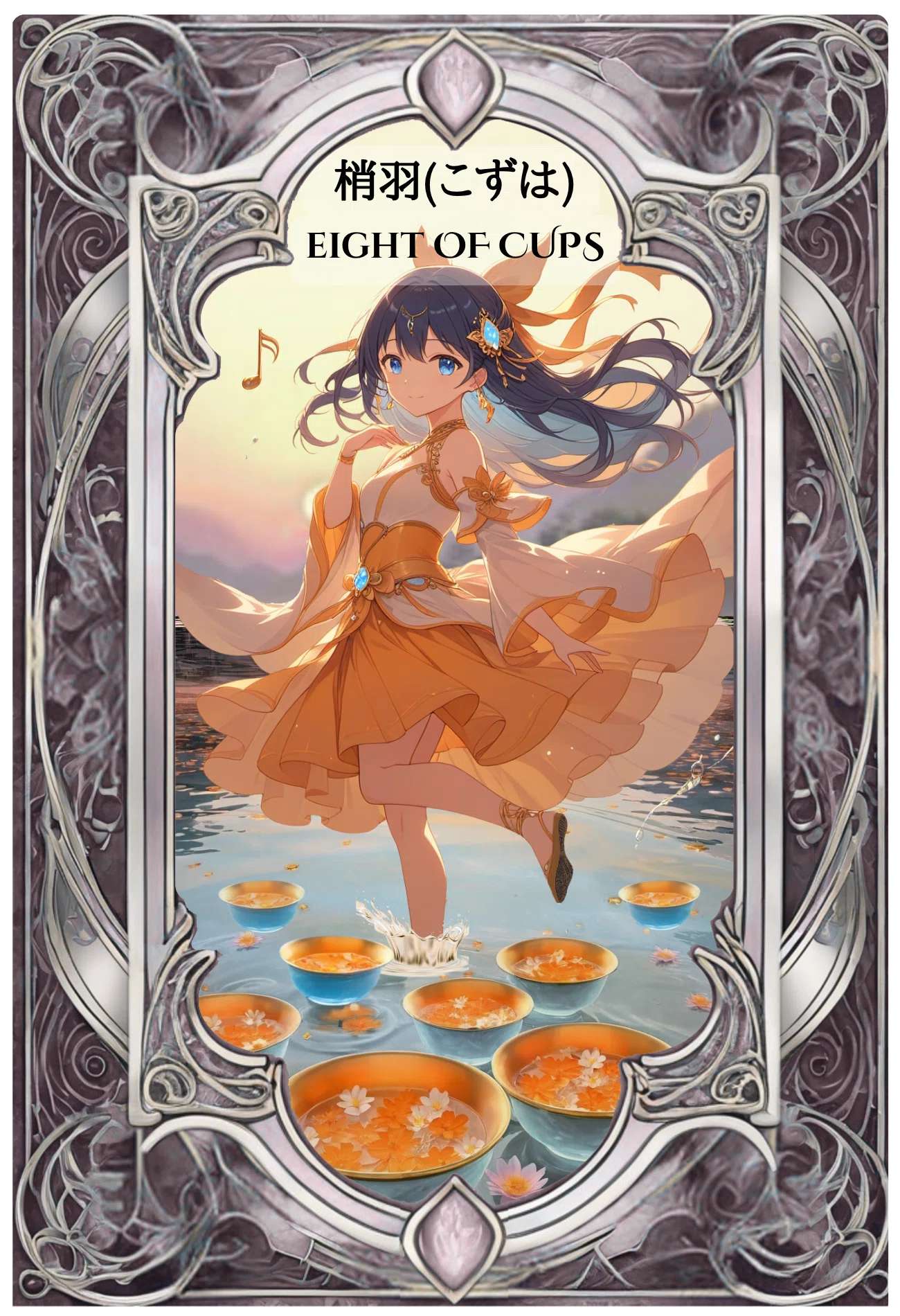 ? カップの8 / Eight of Cups ?/タロットカード｜Miaru