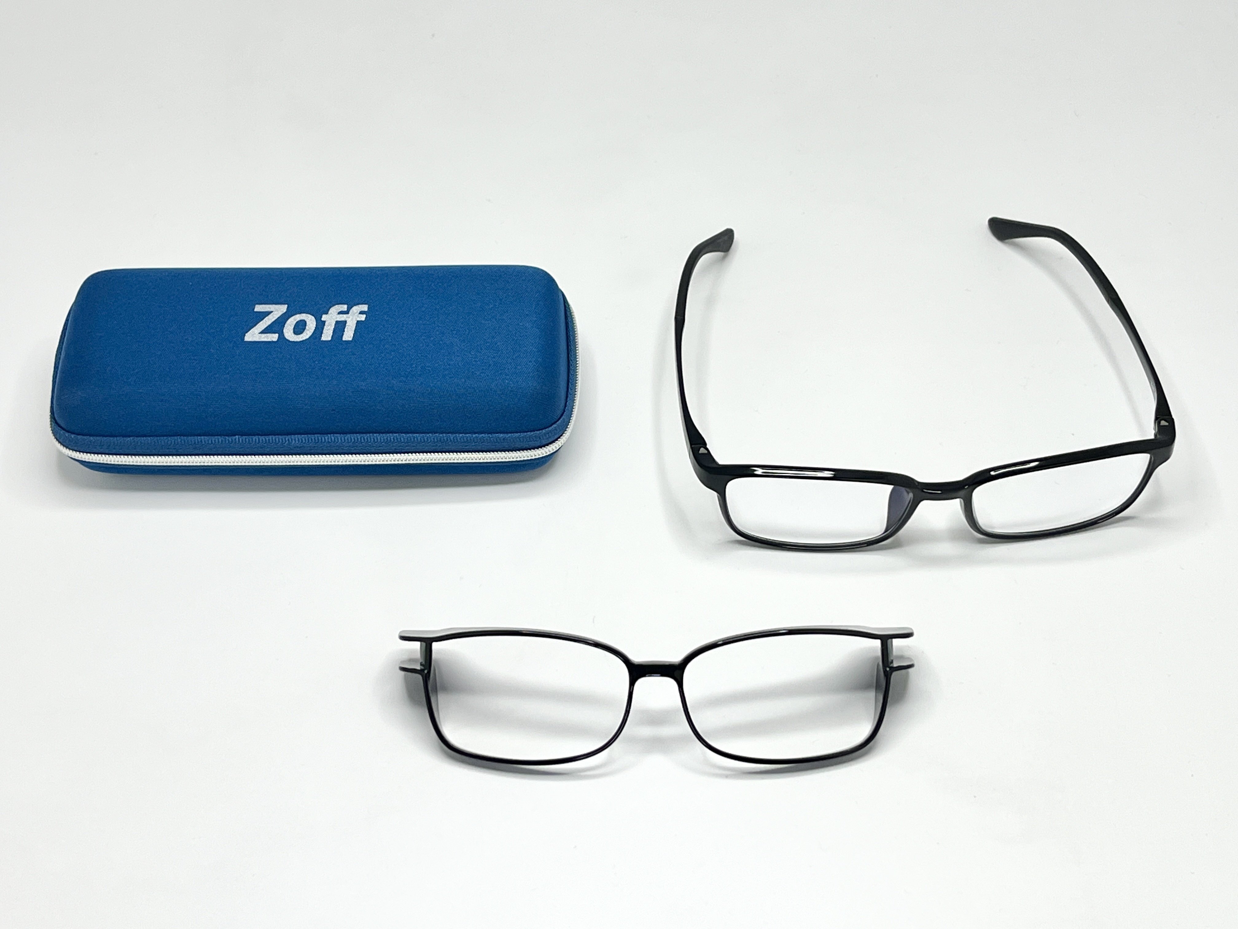 集中できる環境を作るメガネ「Zoff+集中」度なし　勉強メガネ　デミ柄 集中できる環境を作るメガネ「Zoff+集中」度なし 勉強メガネ2種2個