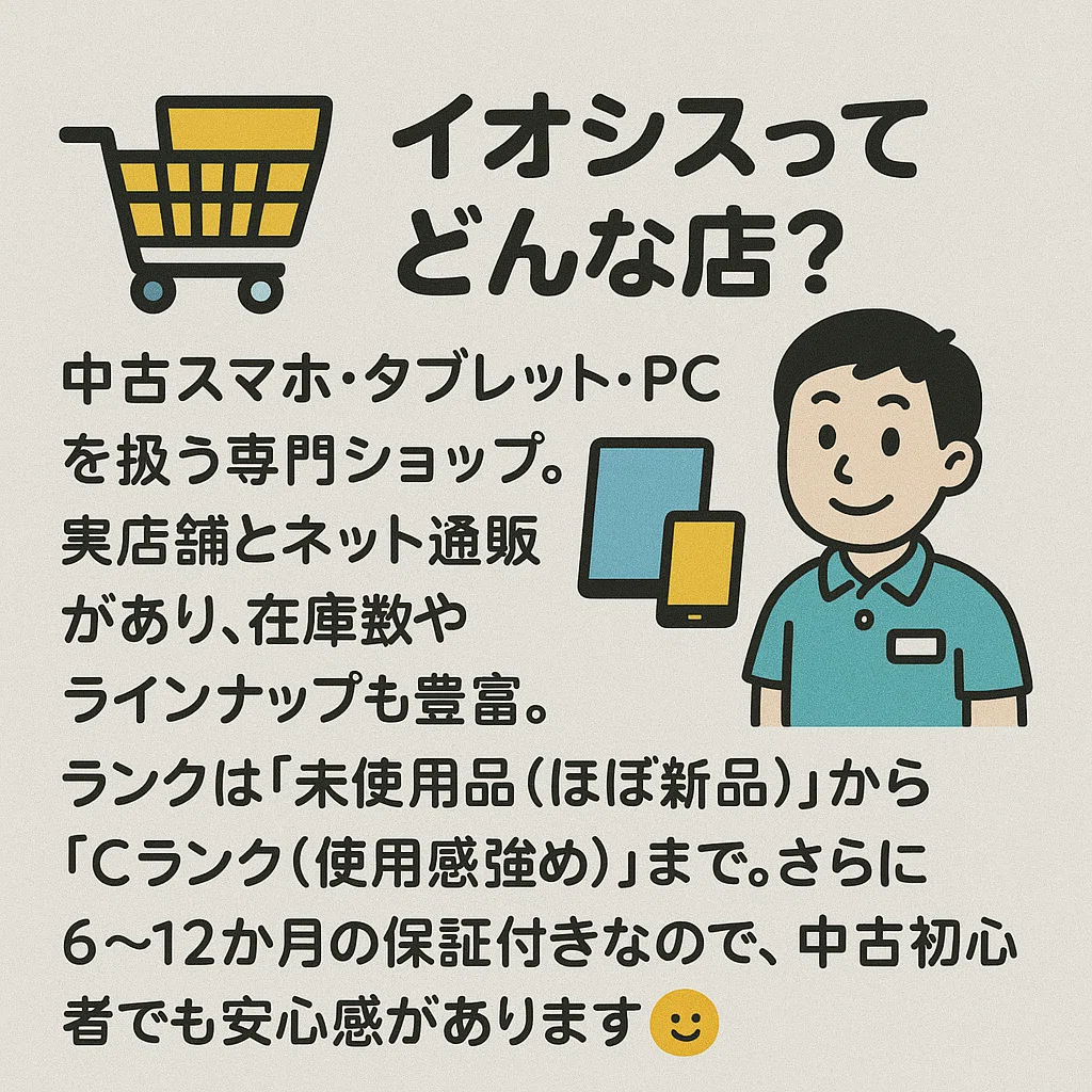 ? イオシスで中古スマホを買ってみた！実体験レビュー＆選び方 