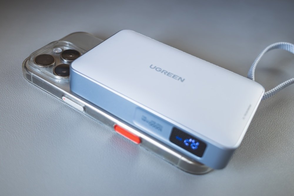 【新品】UGREEN MagFlow Qi2 モバイルバッテリー10000mAh UGREEN 10000mAh 2way 急速充電モバイルバッテリー