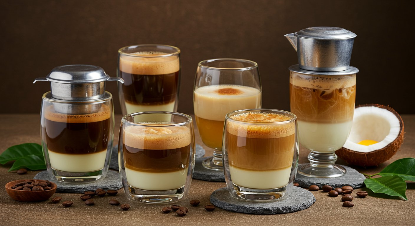 ベトナムコーヒーの多様なバリエーション