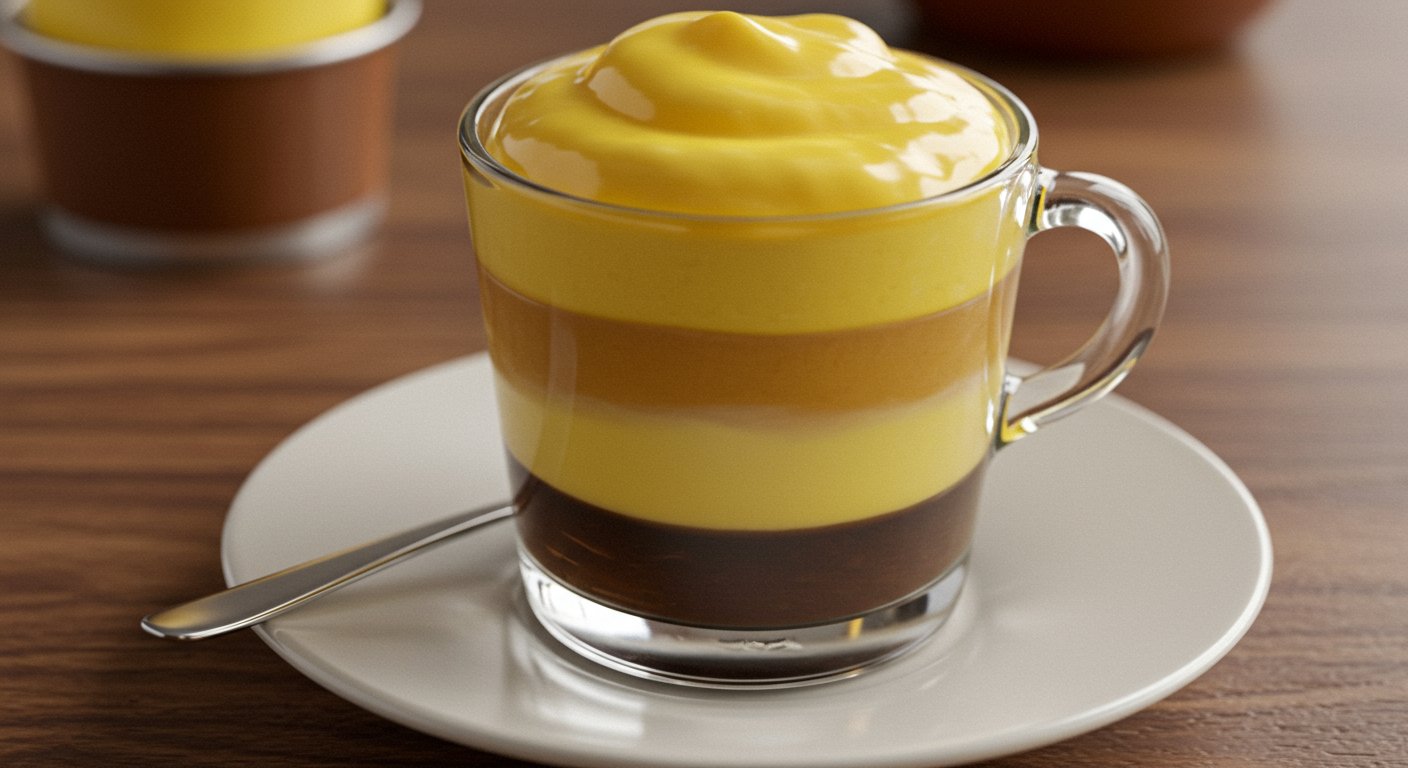 クリーミーな泡が特徴的なベトナムエッグコーヒー