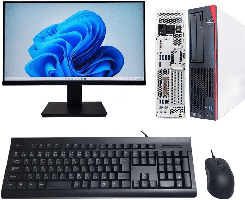 実機レビュー】富士通デスクトップPCセットが私のPC人生を変えた