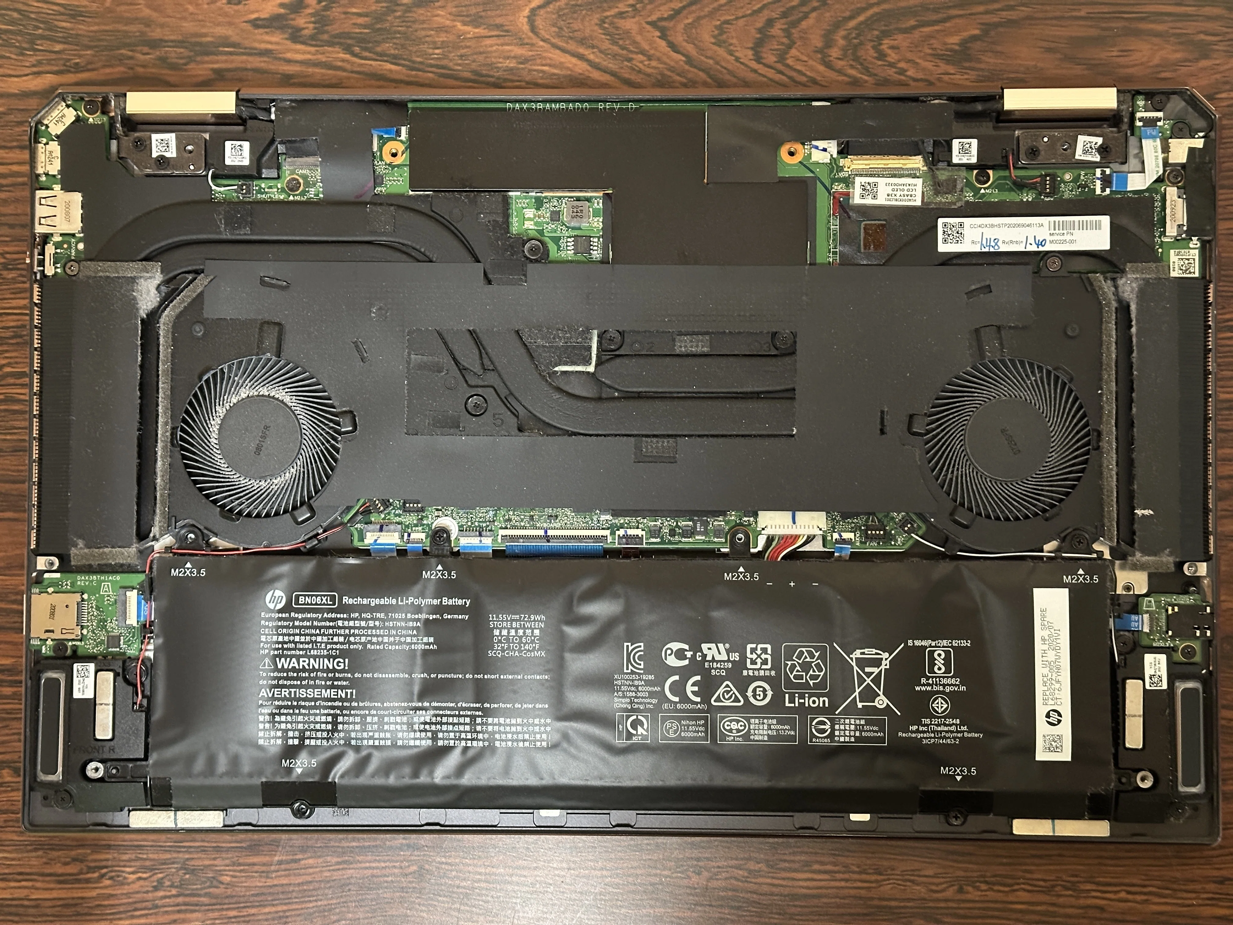 hp Spectre x360 Convertible 15 バッテリー交換 | パソコン修理 札幌