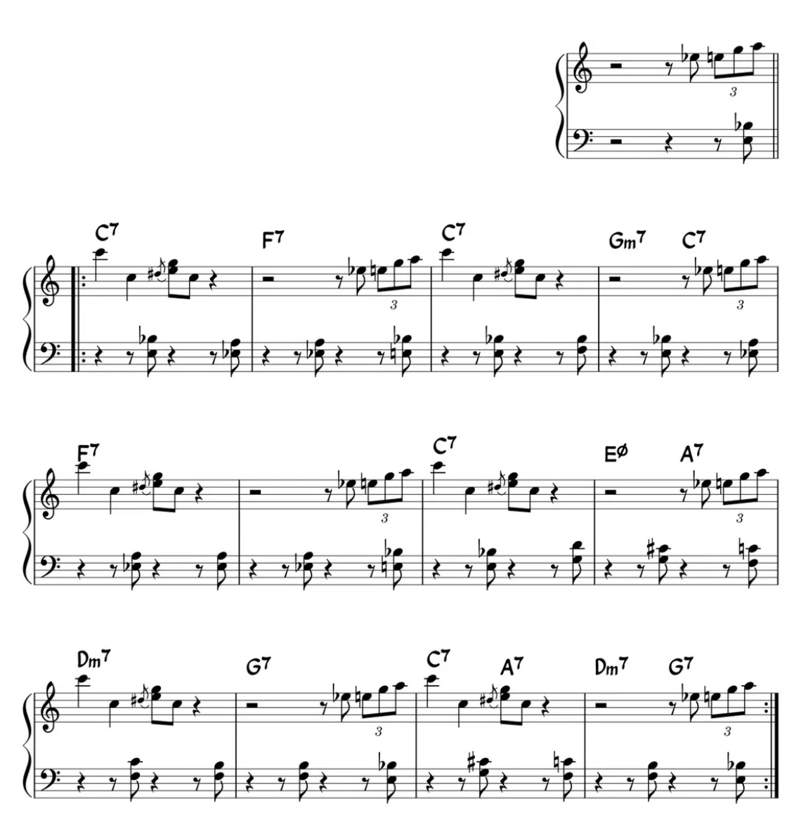 ジャズピアノ初心者の時にひたすら繰り返した練習②｜まつだ｜Jazz Piano