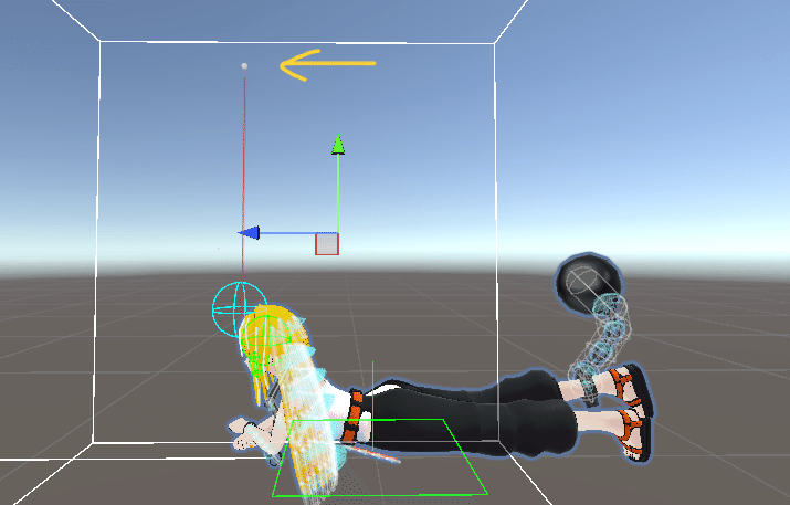 アバター制作】伏せポーズを作ったもののVRChat上で足が曲がってしまう