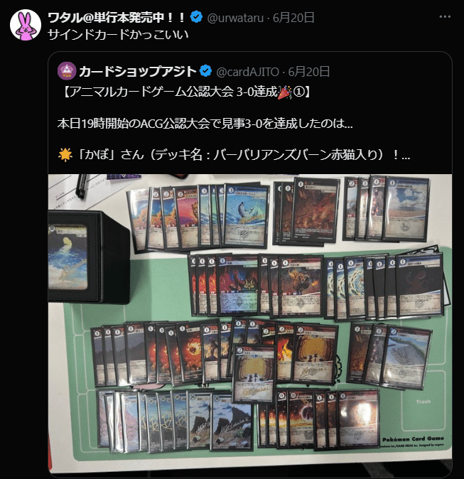 アニマルカードゲーム振り返り2 『種属戦争』環境(2025/05~09)｜かぼ