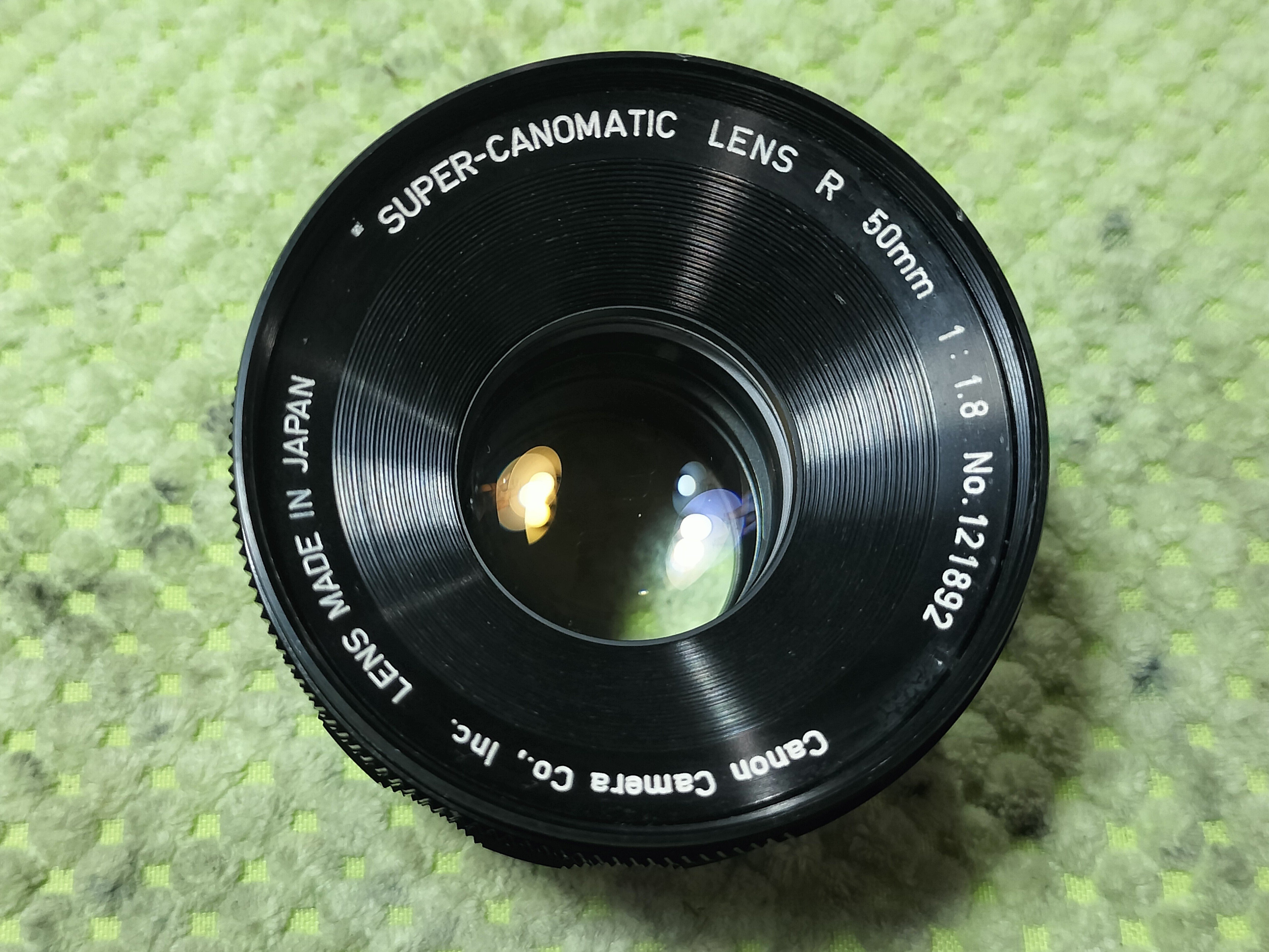 Canon - るか Canon Super Canomatic Lens R 50mm F/1.8の分解｜フィルム