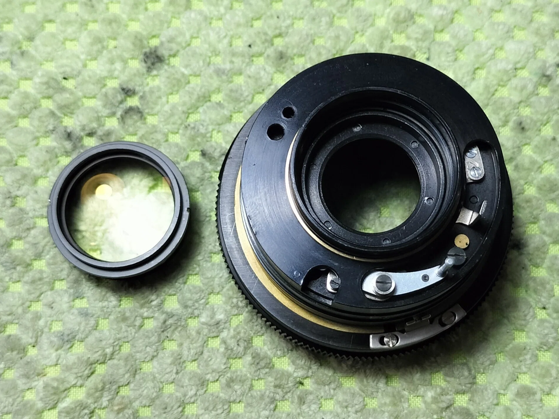 Canon Super Canomatic Lens R 50mm F/1.8の分解｜フィルムカメラ修理