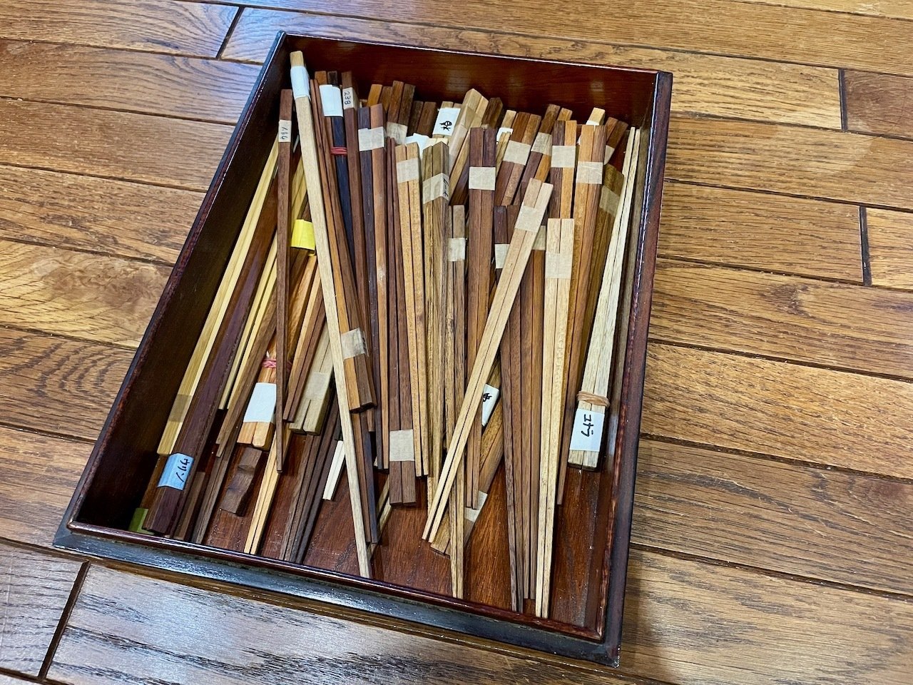 Making Wood Chopsticks 天然木製箸の製作｜Monomaniac Garage