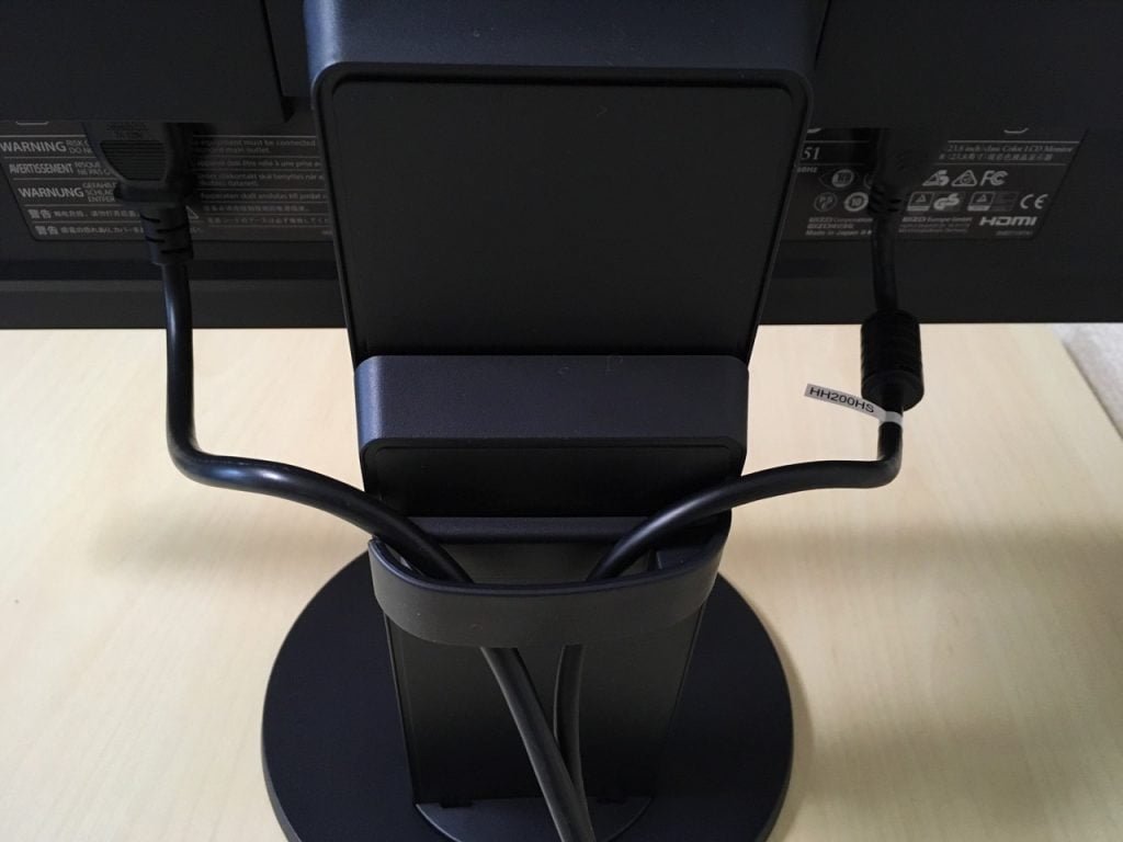 EIZO 23.8型モニター EV2451-RBKAZ 電源ケーブル付き 開封の儀】EIZO