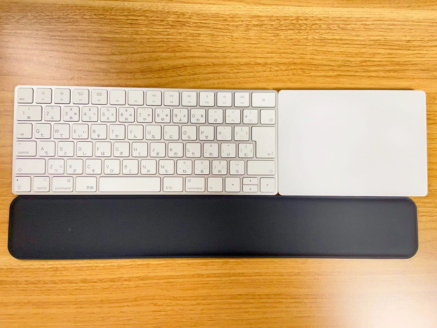 ロジクール「MXパームレスト」は薄いMagic Keyboardにちょうどいい