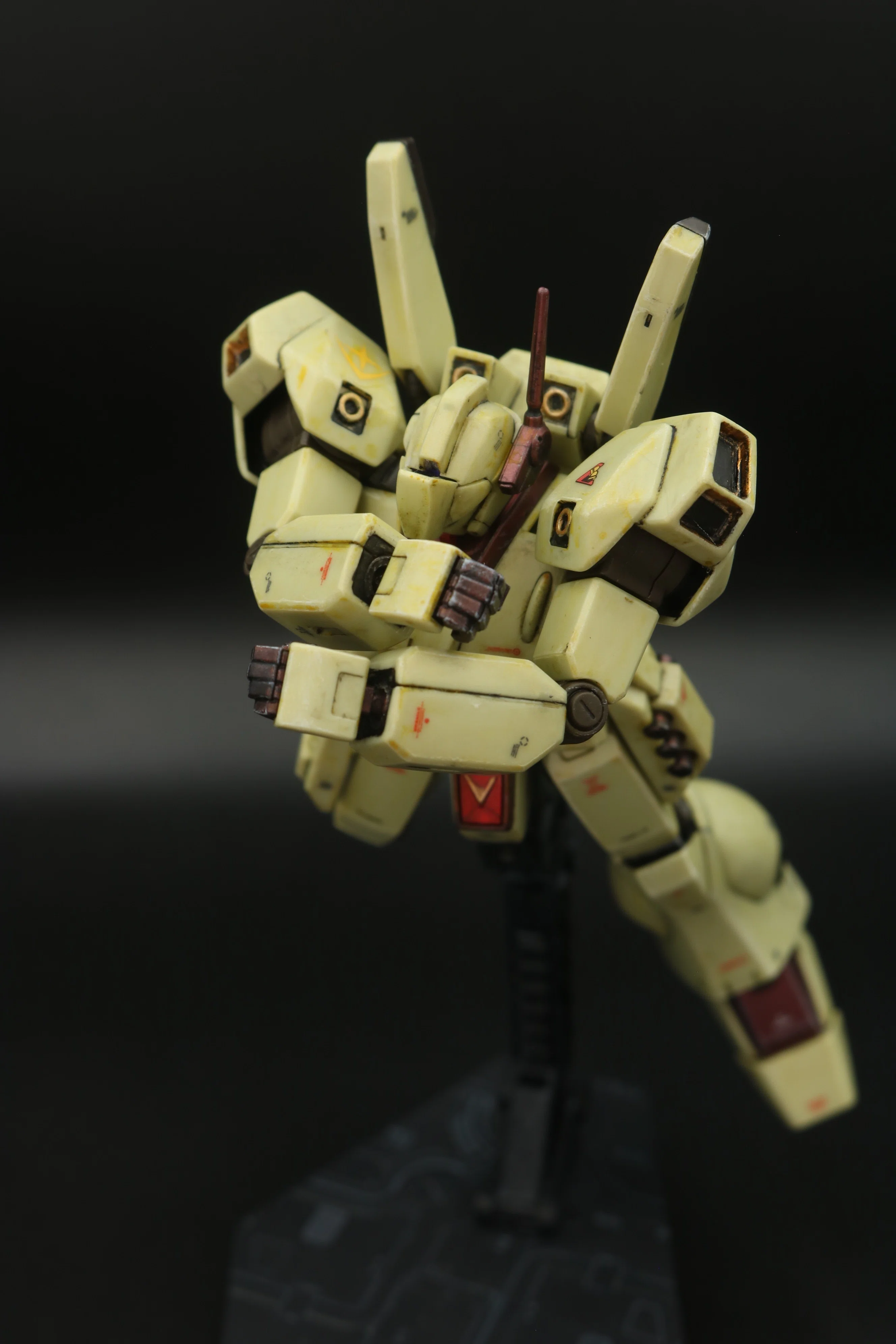 HGUCジェガン(アクシズショックイメージカラー)｜ヒロハル