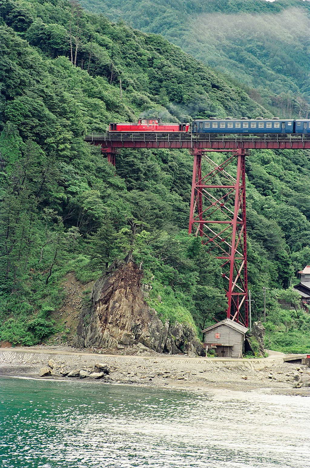 v084, 山陰本線：餘部鉄橋 （1989年）｜ひろやん
