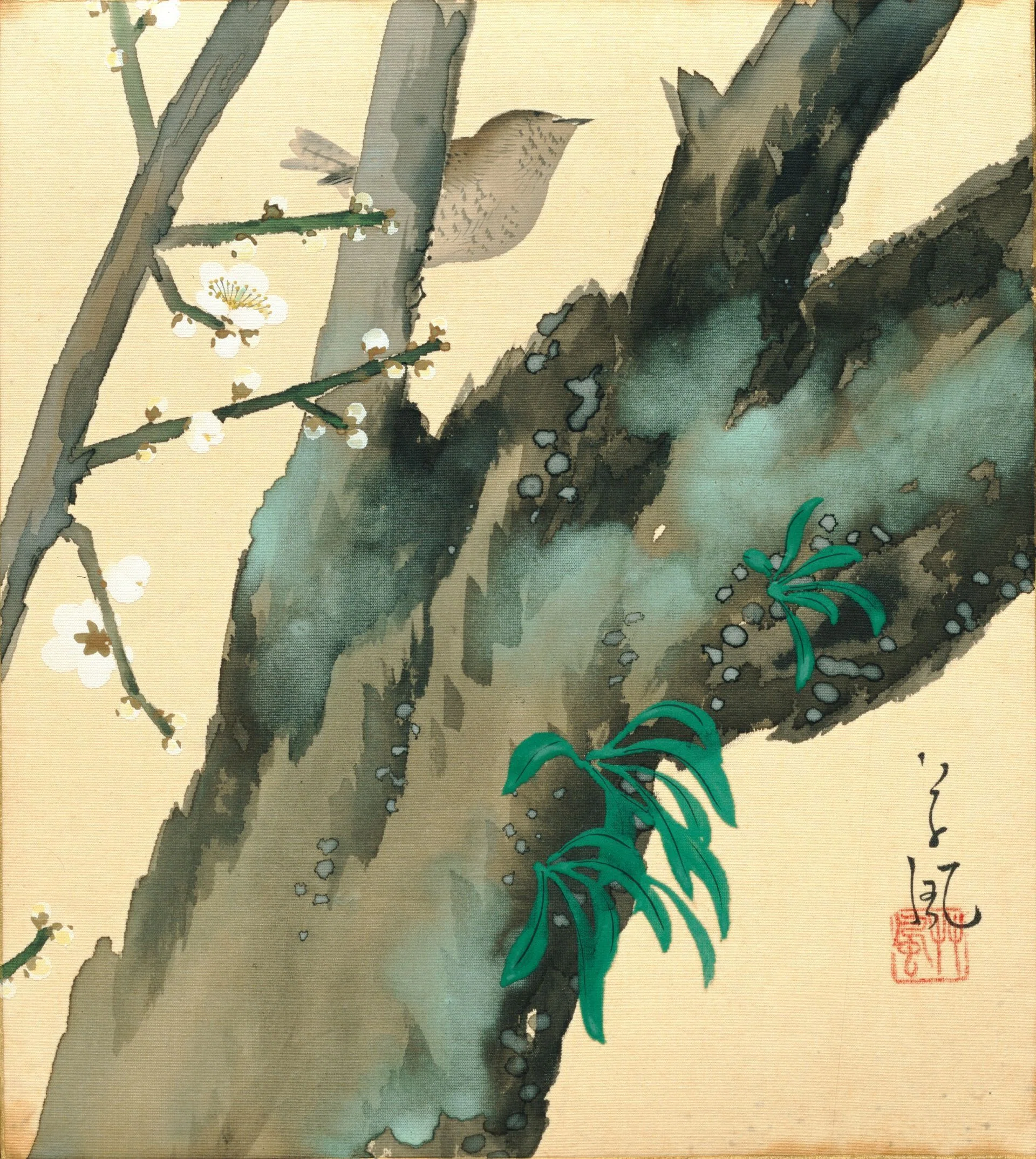 真作/長野草風/群鮎図/花鳥図/魚図/掛軸/名家伝来/AK-866 伊藤若冲「花鳥魚図押絵貼屏風」を初公開！ - 鳥取県立美術館