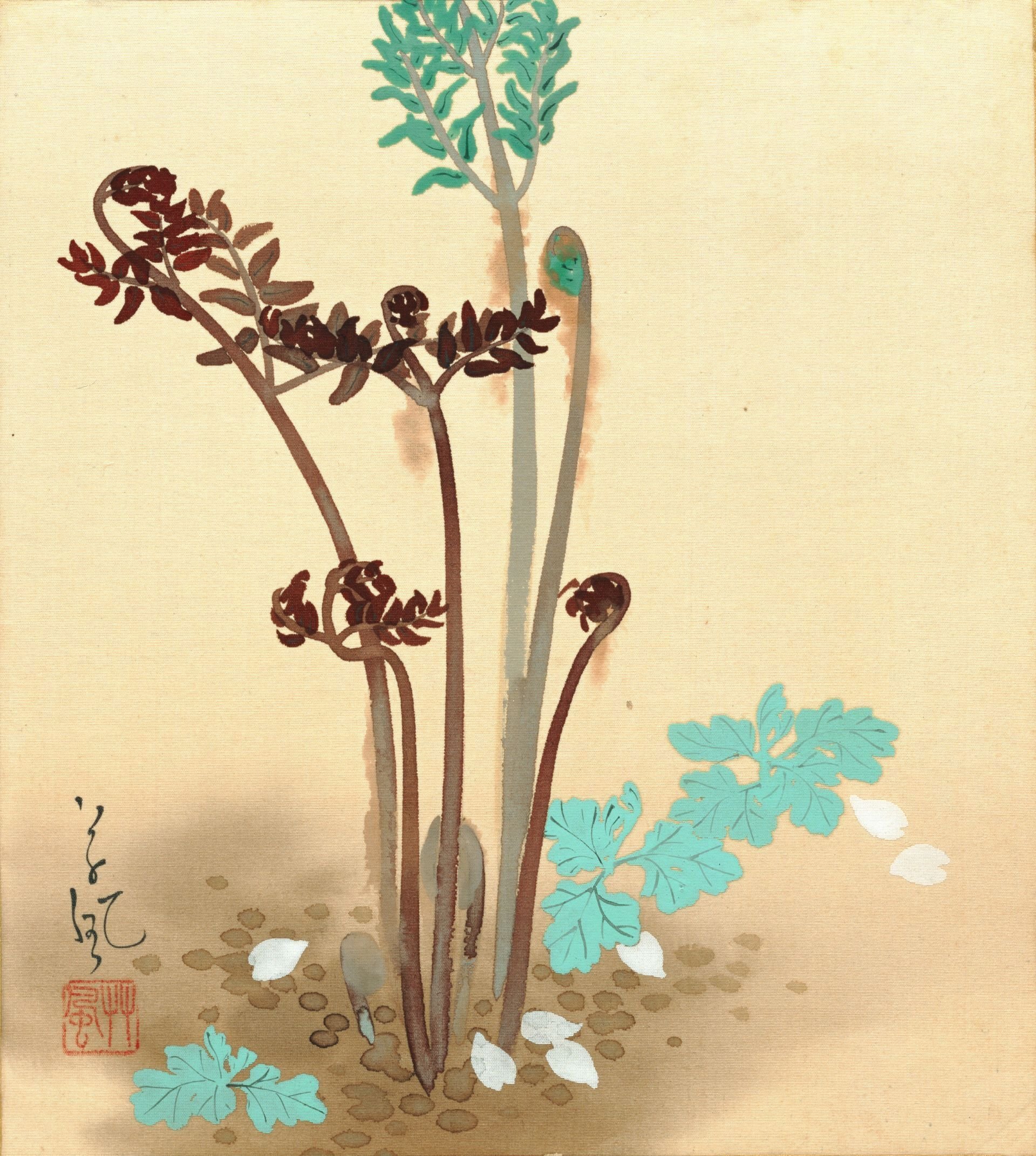 作品一覧】長野草風《十二ヶ月図》｜講談社野間記念館