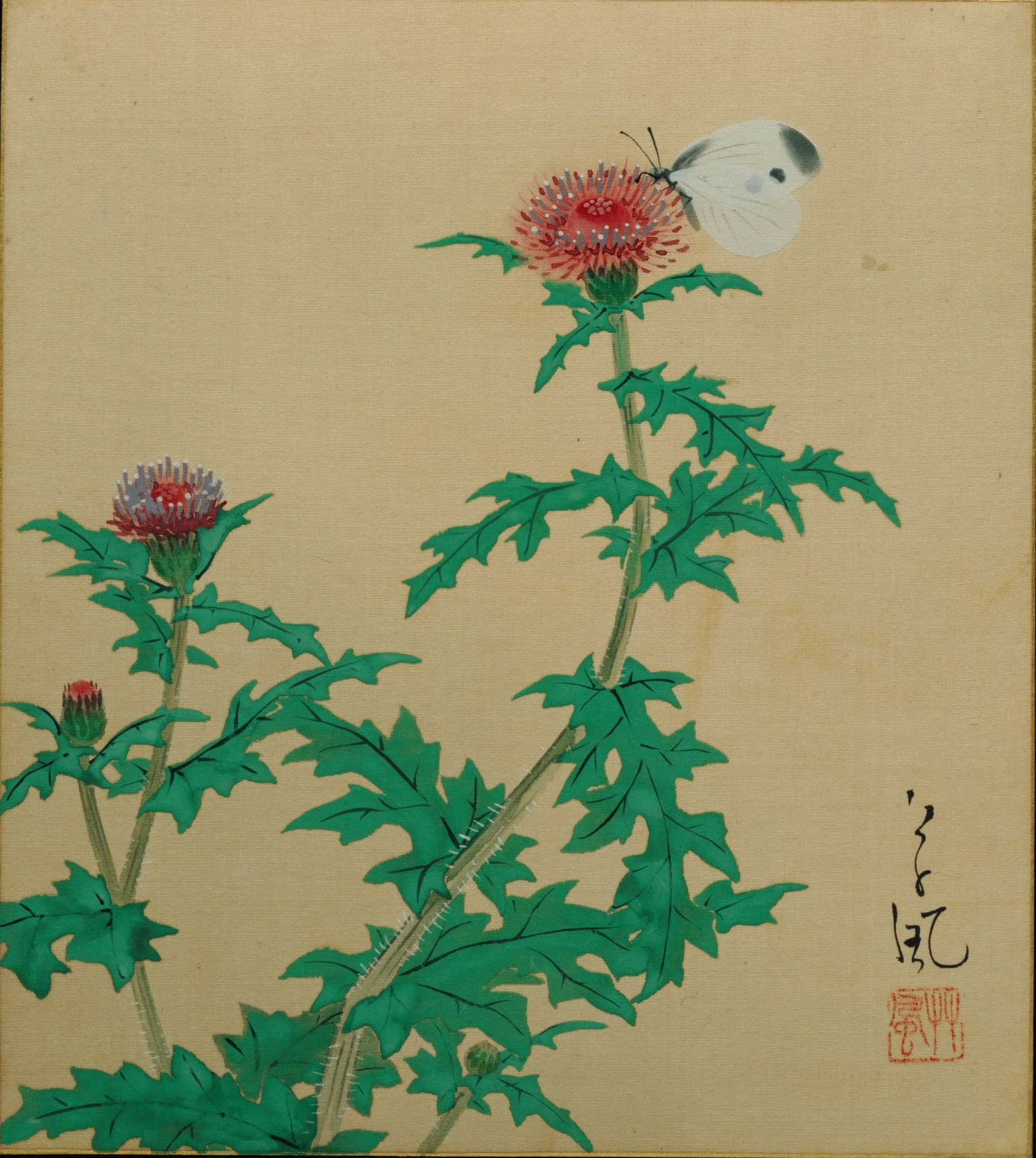 作品一覧】長野草風《十二ヶ月図》｜講談社野間記念館