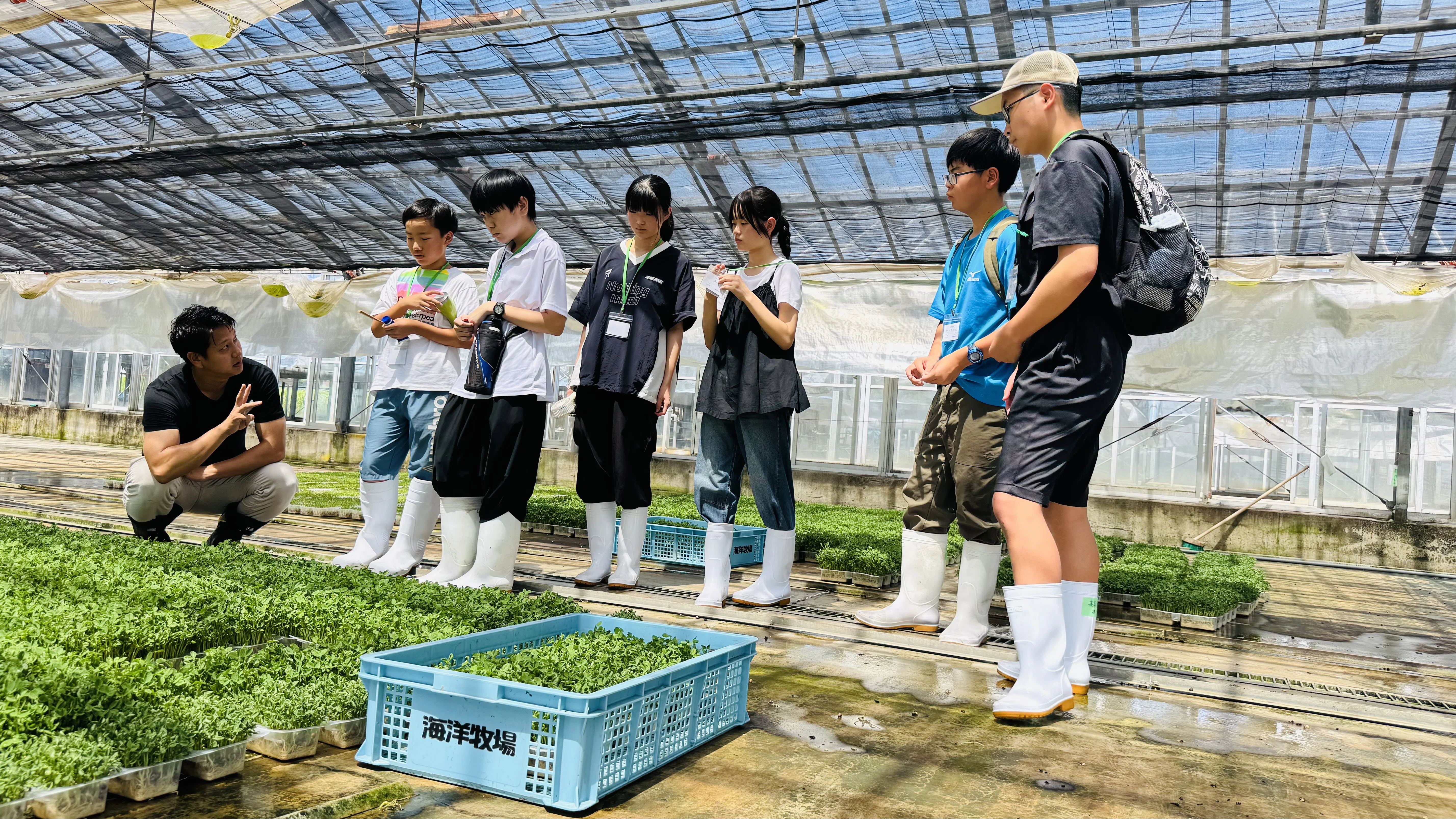 Blue富山-DAY1】射水市のスプラウト農家で学ぶ農業の課題｜Grass Family.