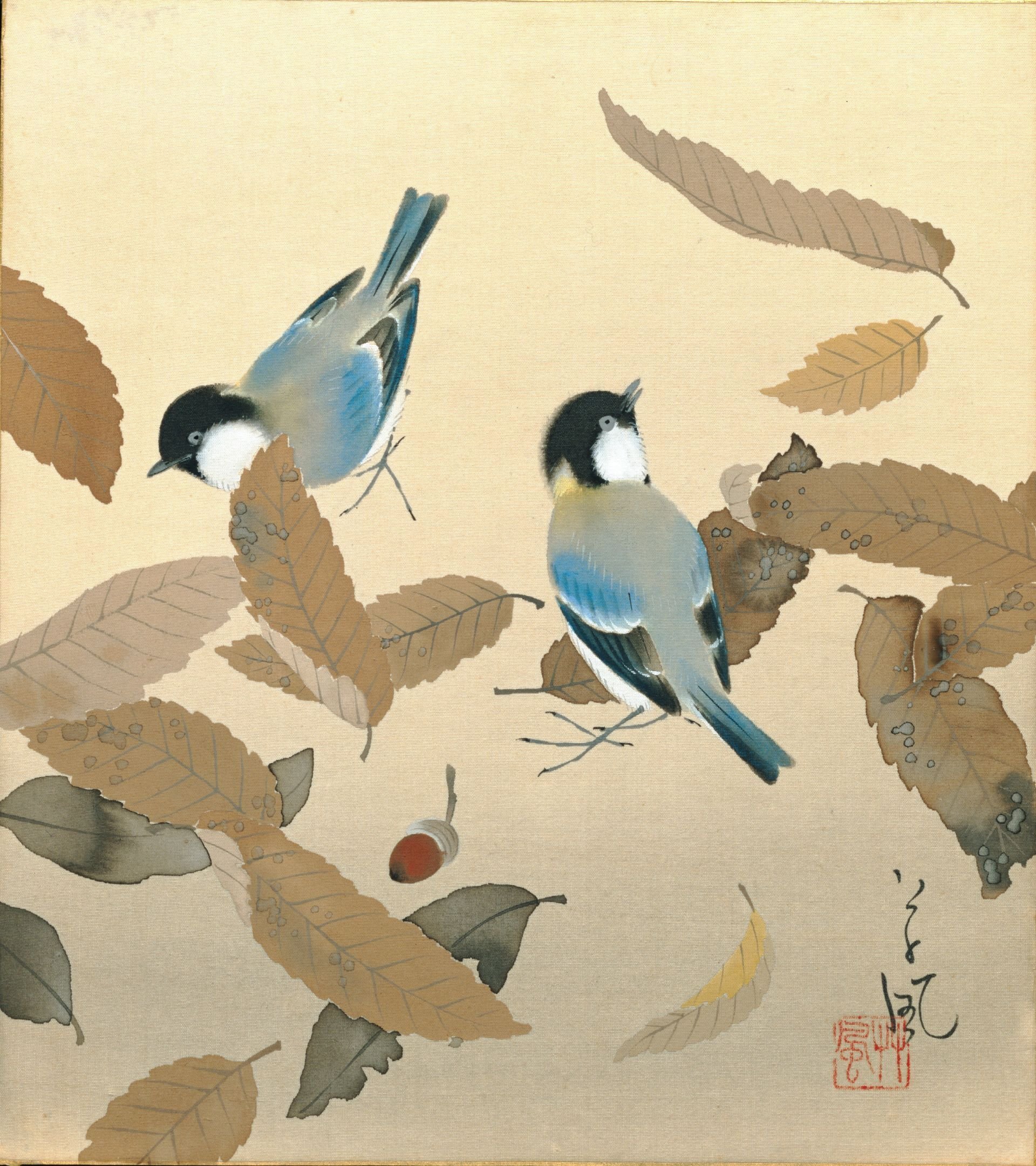 作品一覧】長野草風《十二ヶ月図》｜講談社野間記念館