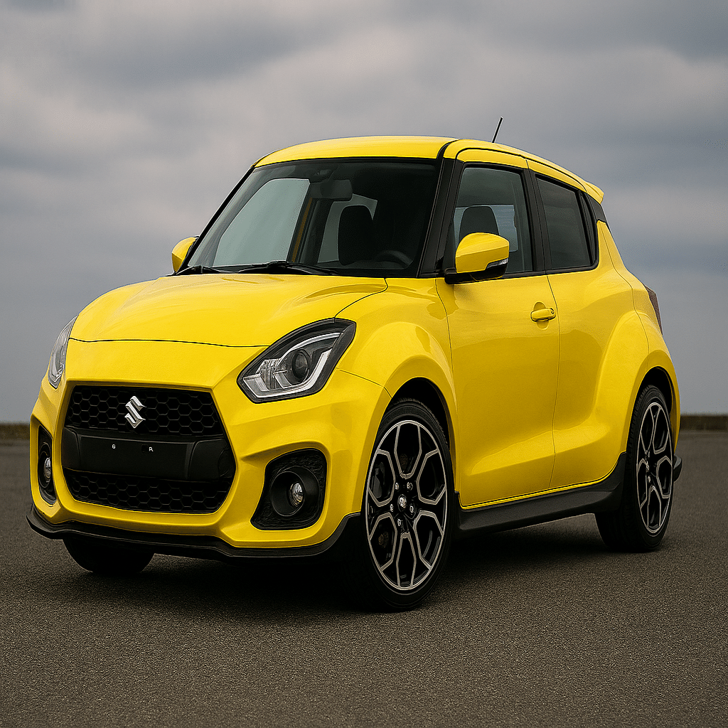 ZC33S]AIにスイスポを描かせてみた｜ブラックバーディ