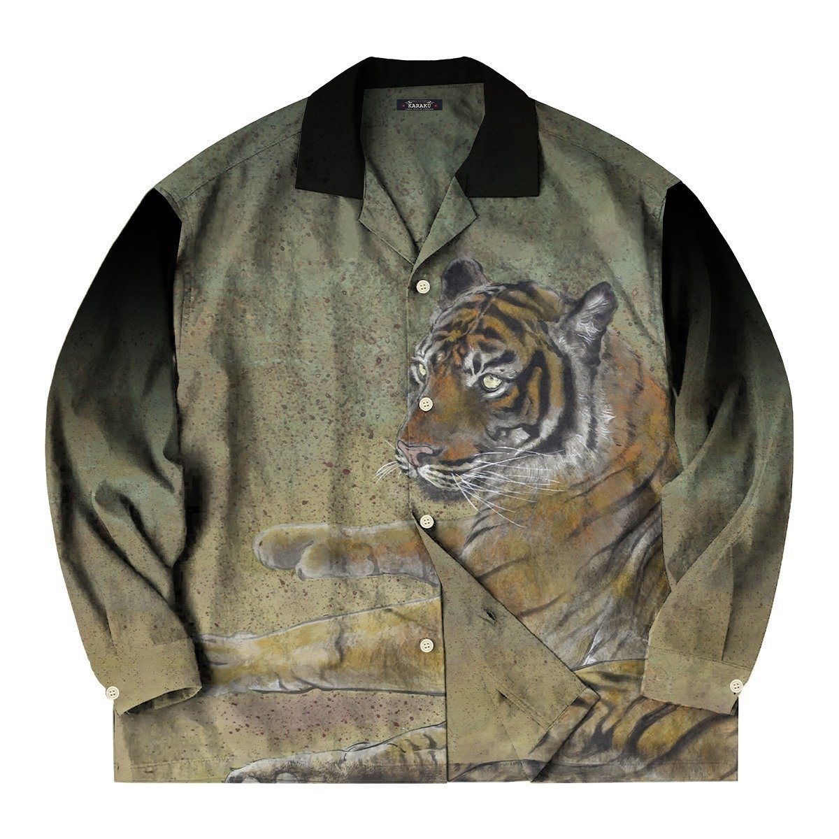 力強く美しい虎】KARAKUx川又聡コラボアイテム第二弾発売