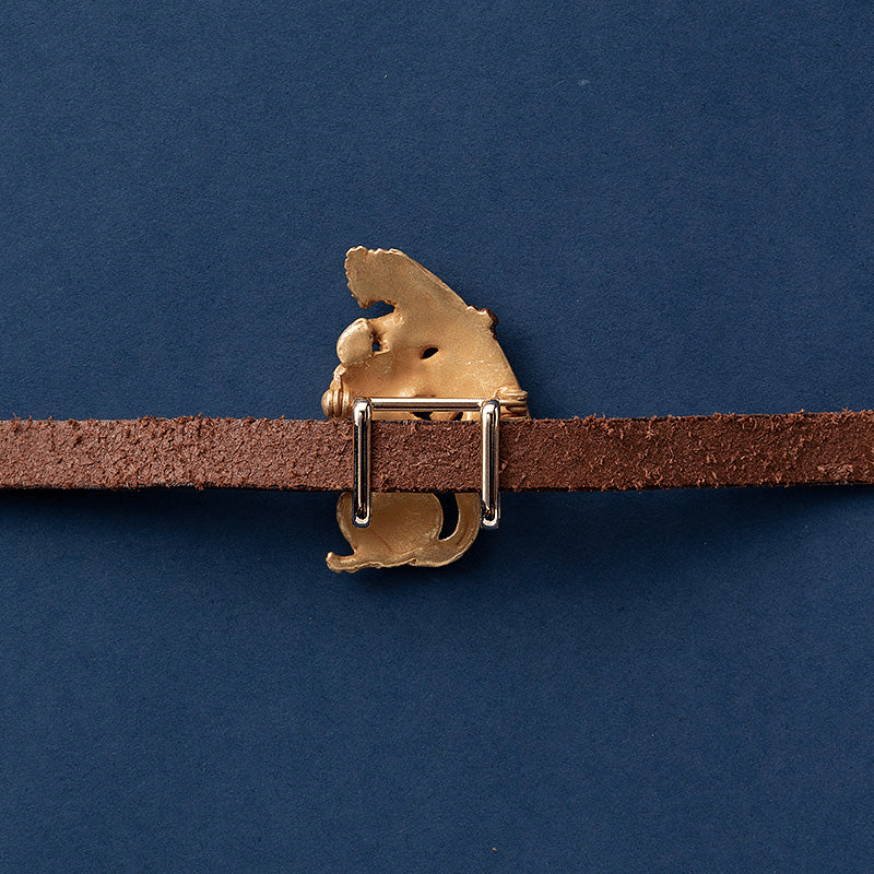 「十二国記」ブローチ　楽俊　帯留め金具付き 十二国記」ブローチ＜楽俊＞（帯留め金具付き） – 新潮ショップ