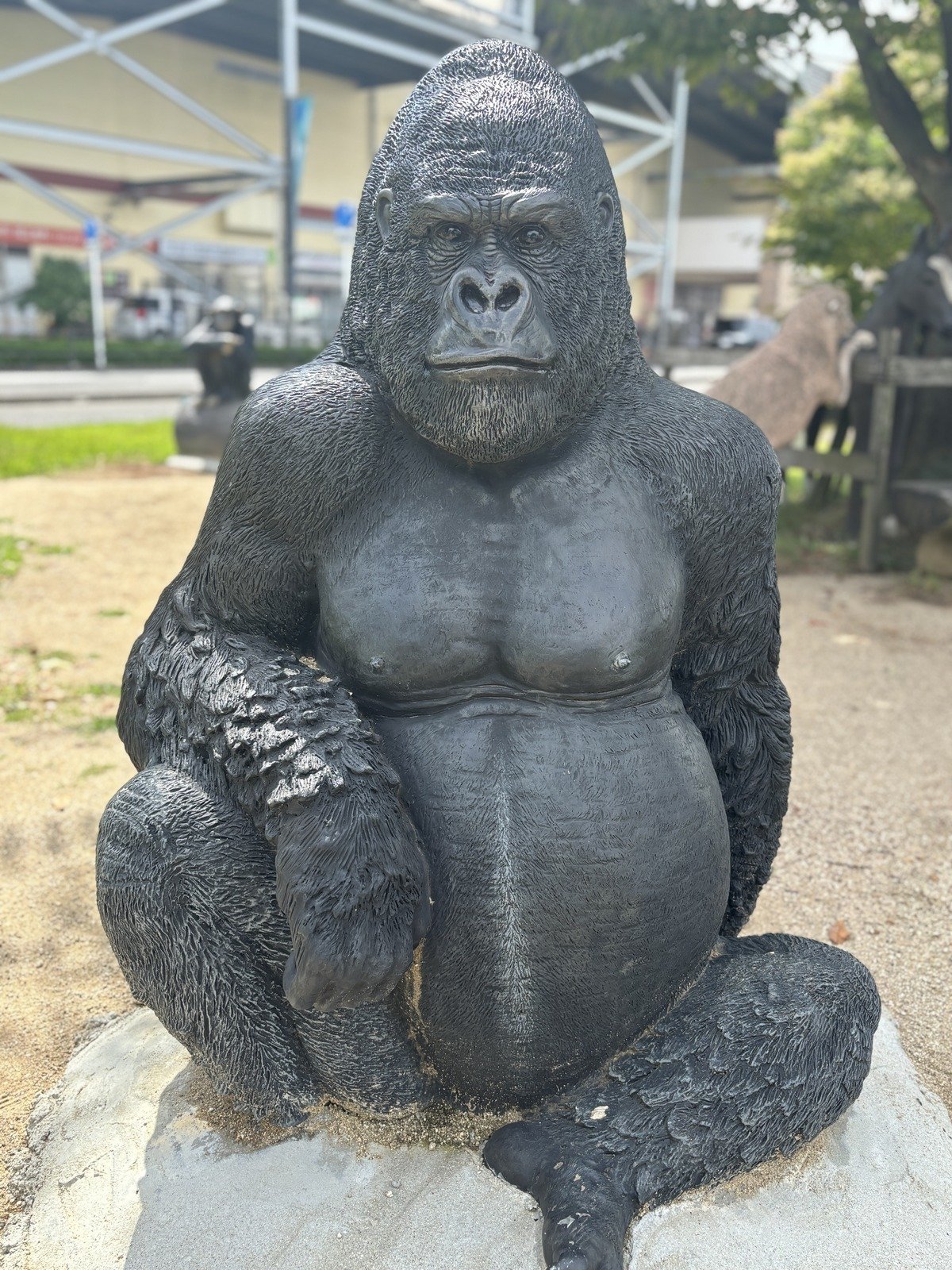 ゴリラ店長 ゴリラ着ぐるみ 【GORILLA HALL マスコットキャラクター（店長