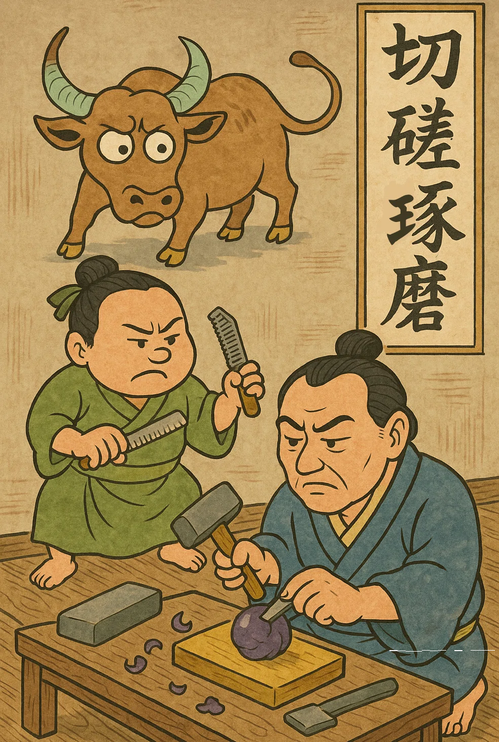 切磋琢磨|boubura