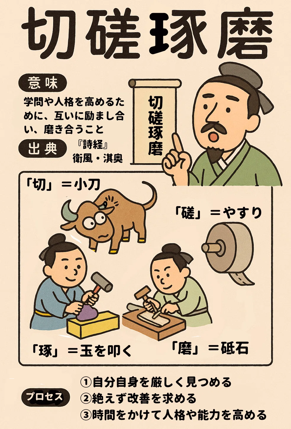 切磋琢磨|boubura
