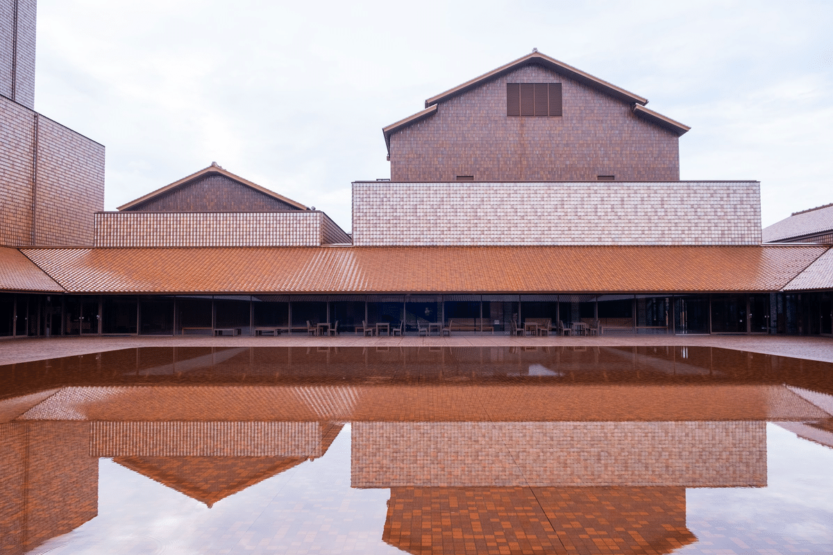 内藤廣さんの2つの展覧会を見て、島根県益田市に行って感じたこと｜鏡
