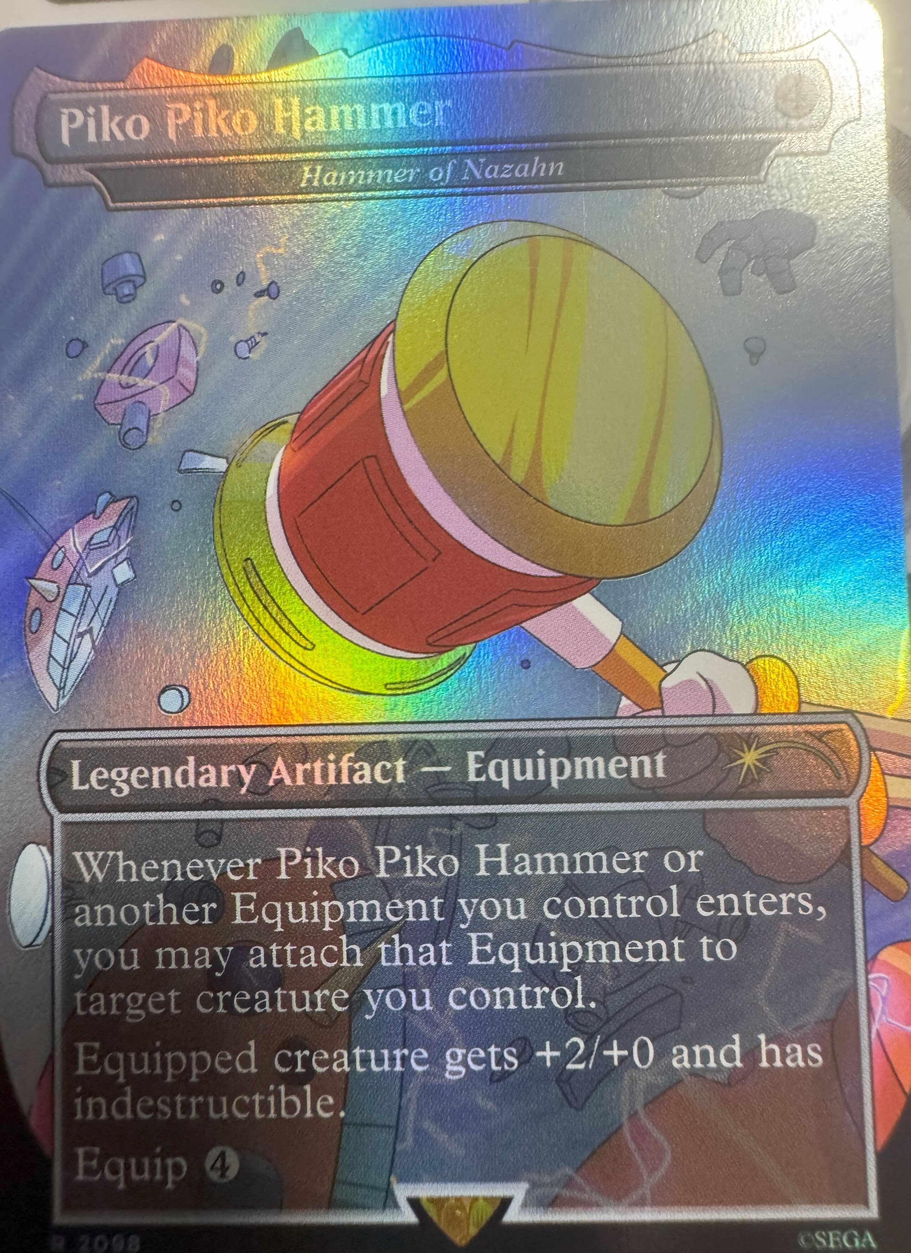 週末になると頑張る投稿：sonicのシークレットレアが届いてまた宣言と