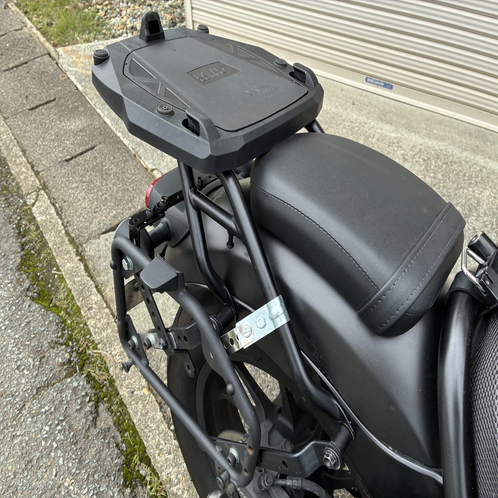 reble250をフルパニア化してみた ～ サイドバッグからサイドケースへ 