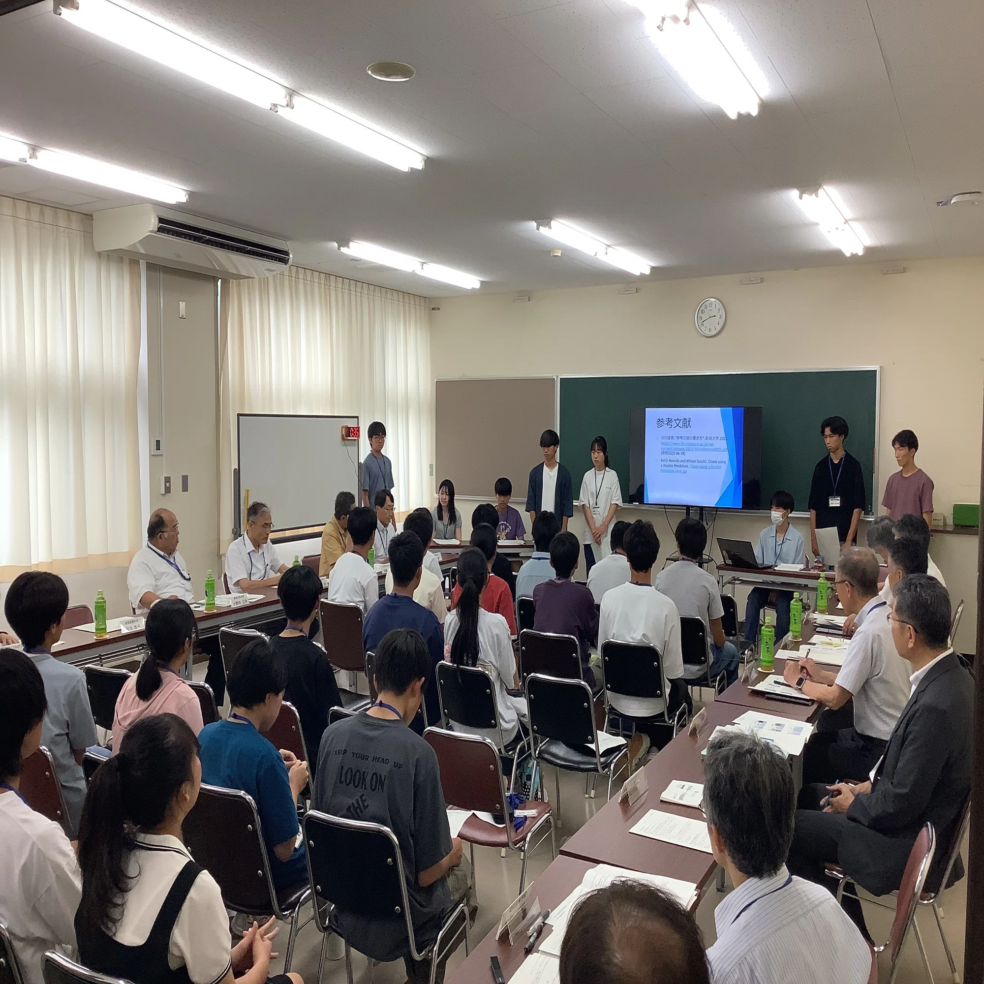 SSH通信「KSPII 理系専門グループ 研究計画発表会」｜新潟県立柏崎高等学校