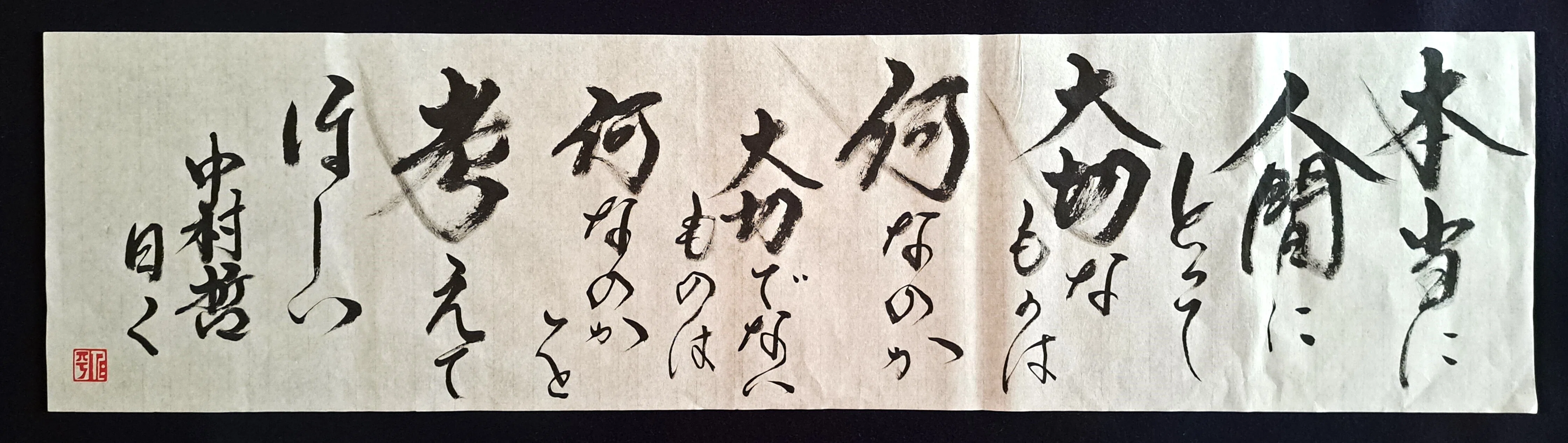 三つの「いし」を持つ偉人中村哲という人物を憶う （その1）｜三木仁平