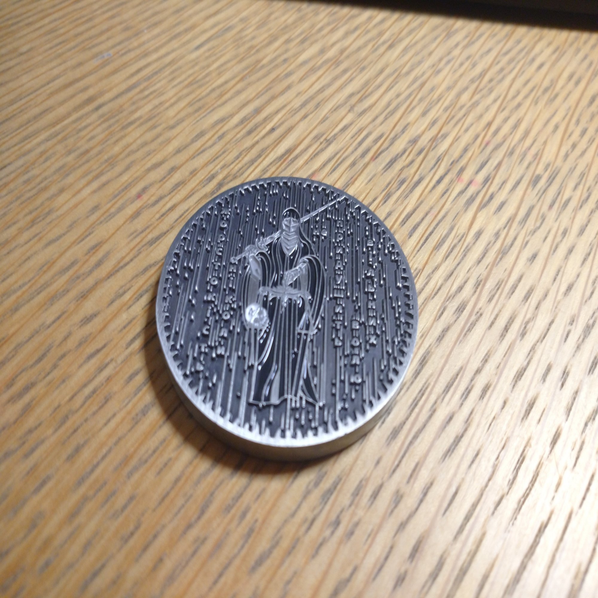 ウクライナ軍(AFU)のチャレンジコインが届いた！｜COPAN