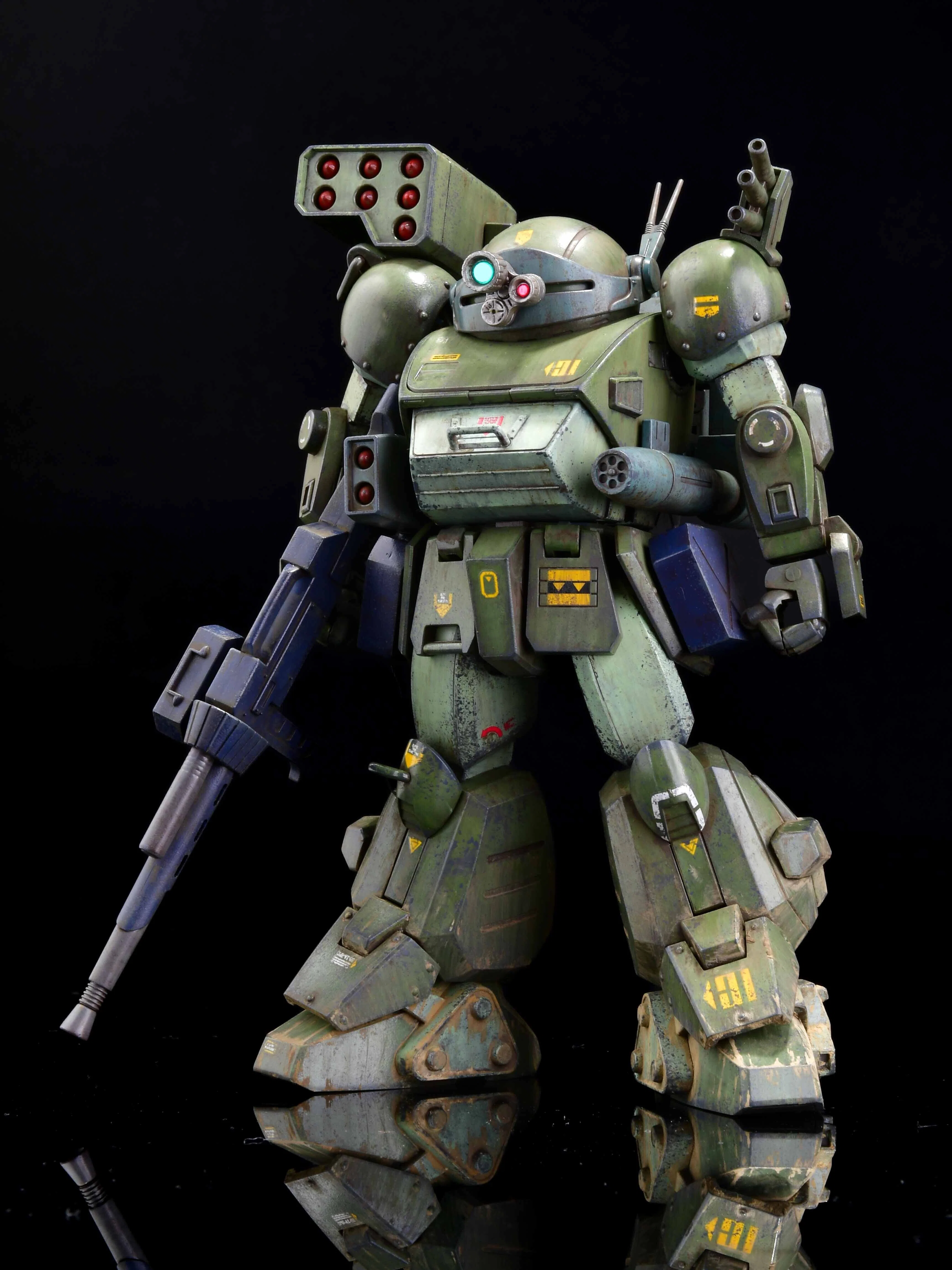 筆塗りプラモギャラリー】#003 「BANDAI SPIRITS HG スコープドッグ