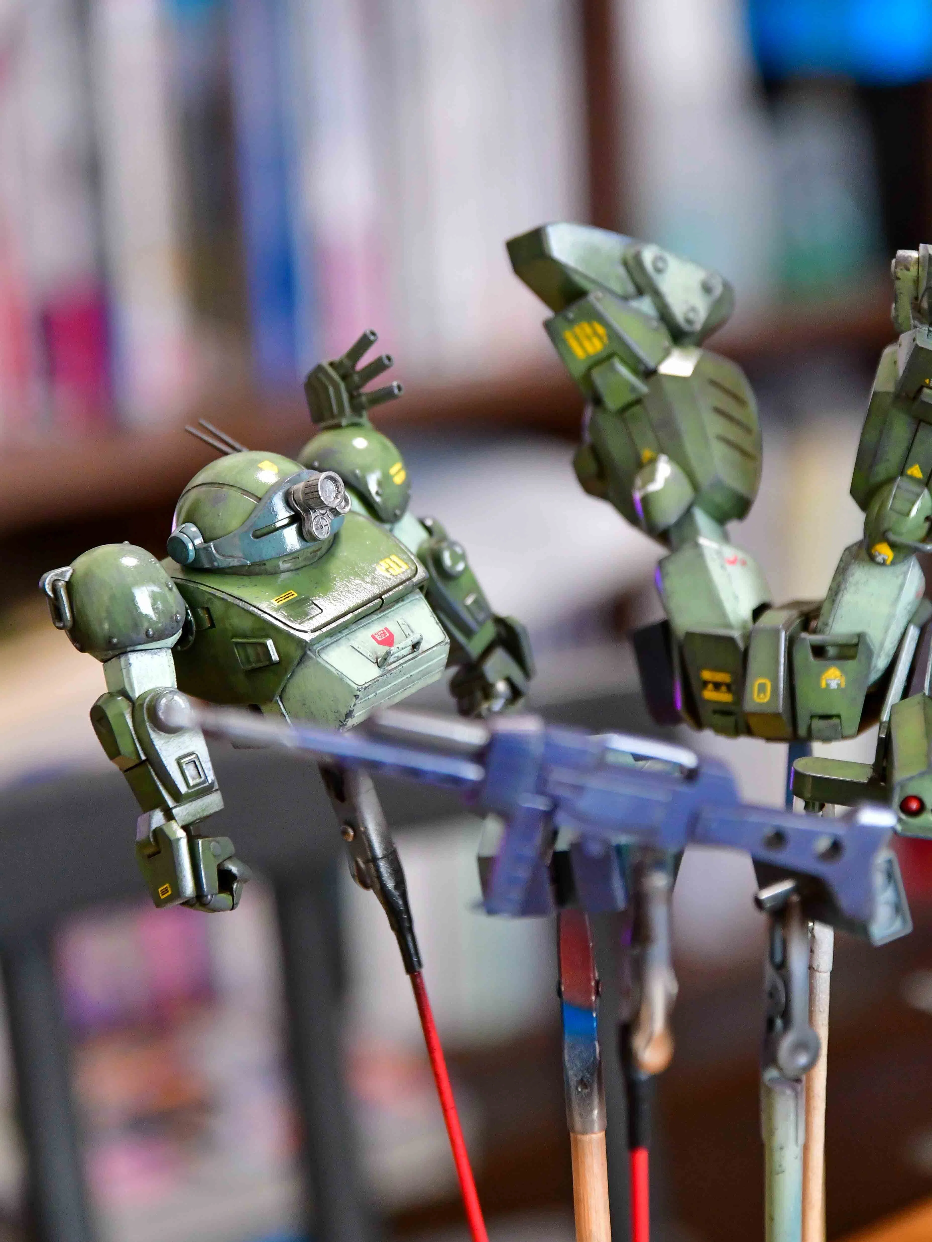 筆塗りプラモギャラリー】#003 「BANDAI SPIRITS HG スコープドッグ