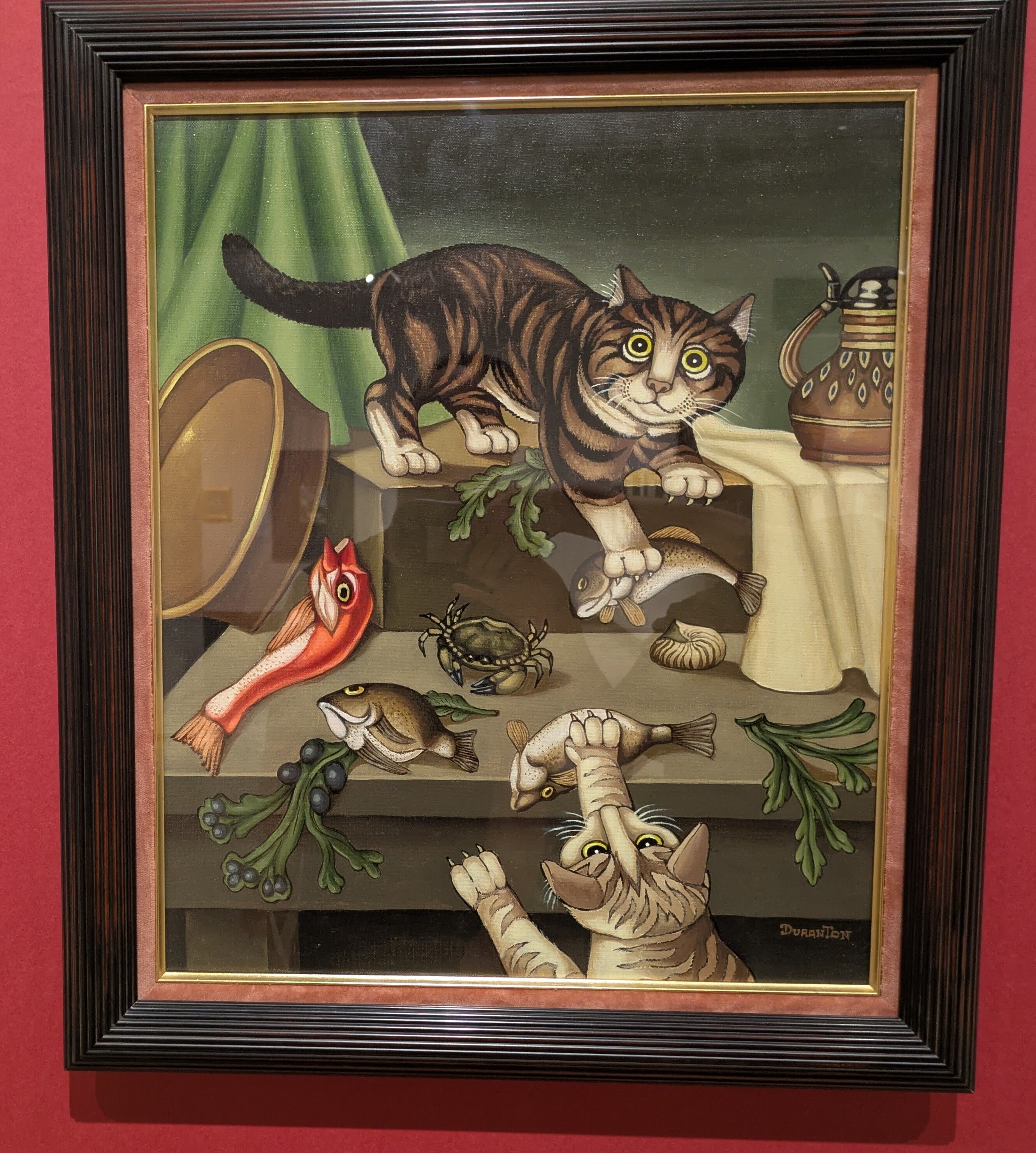 2025.08.24 南アルプス市美術館「現代フランス ナイーブ派絵画展」に