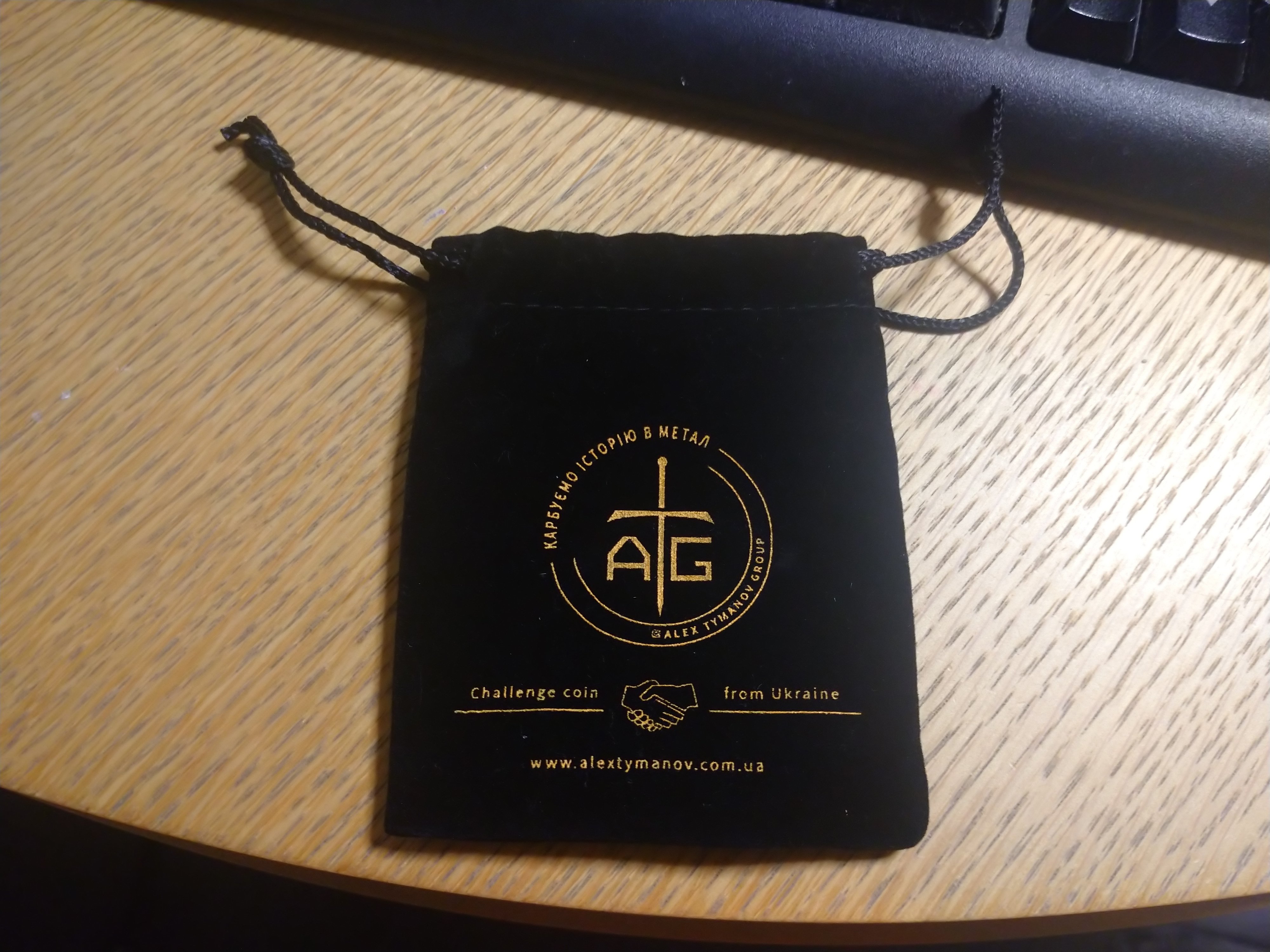 ウクライナ軍(AFU)のチャレンジコインが届いた！｜COPAN