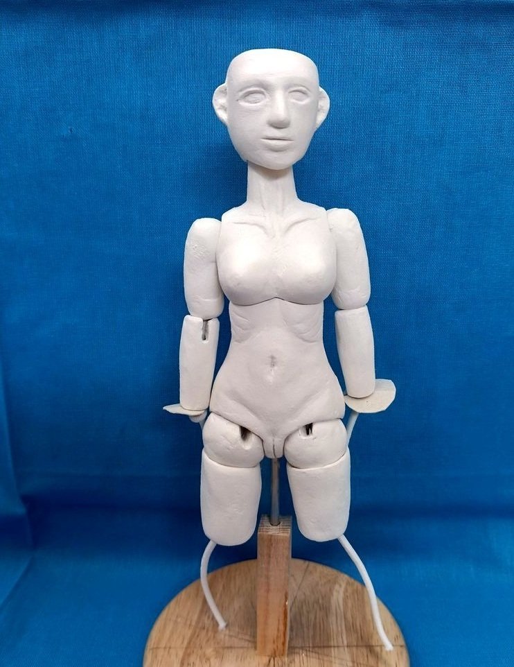 動かぬ球体関節人形 ～その4～｜doll-modeler3