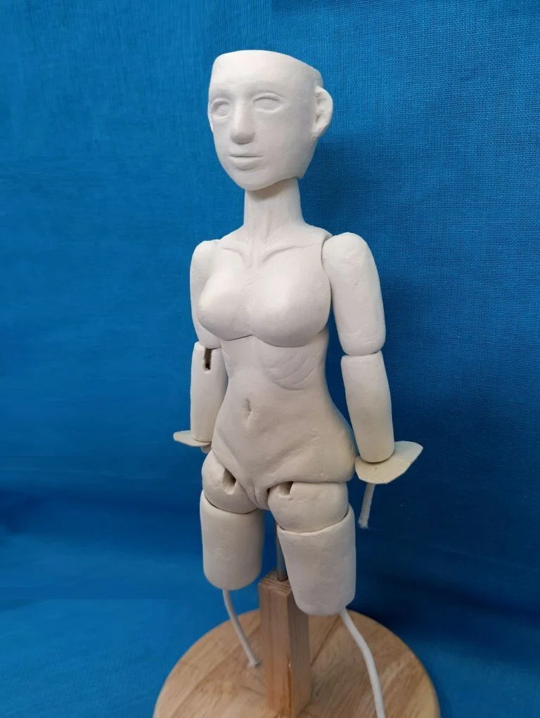 動かぬ球体関節人形 ～その4～｜doll-modeler3