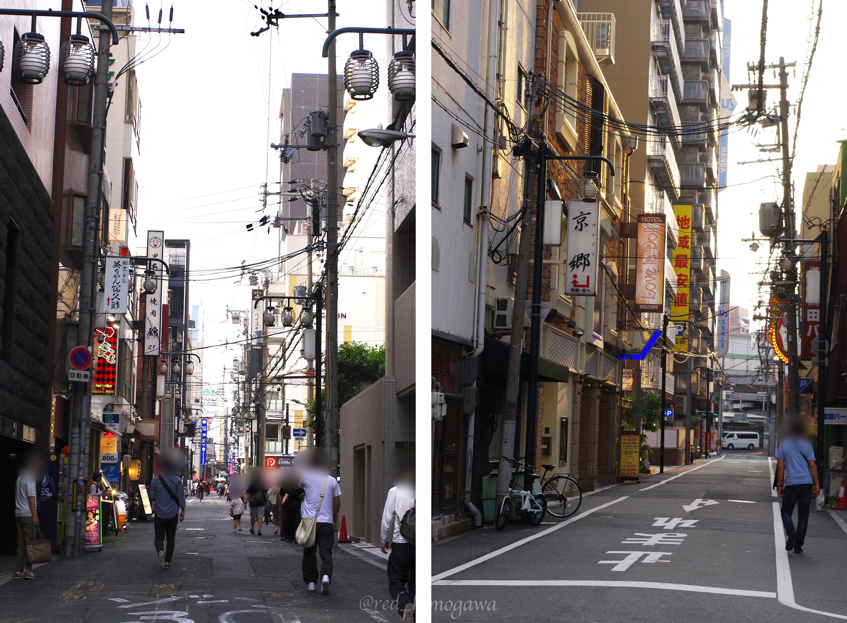 赤色巡りレポ⑬-Part2】 大阪・南地五花街+法善寺 【大阪最大の遊郭