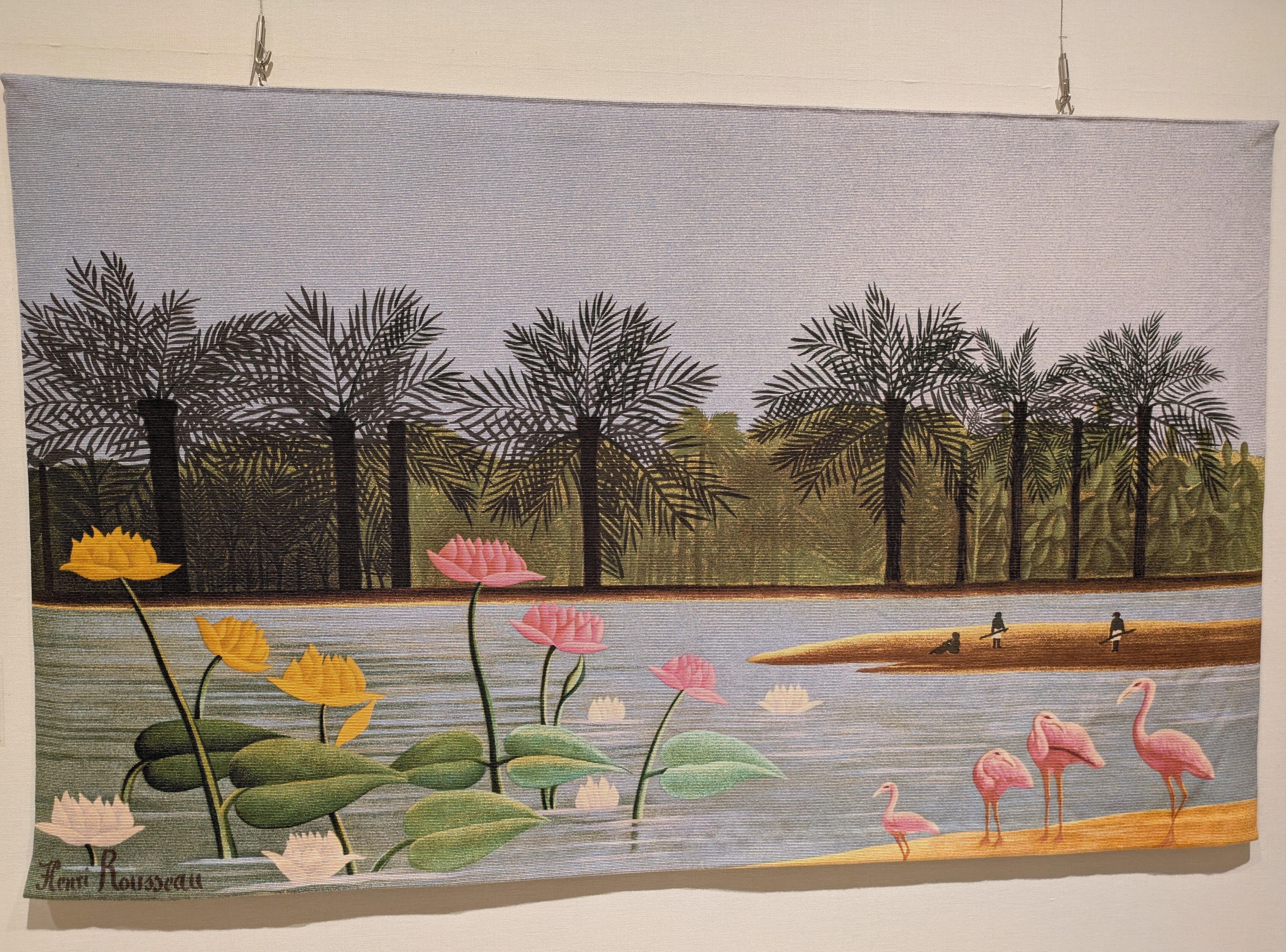 2025.08.24 南アルプス市美術館「現代フランス ナイーブ派絵画展」に