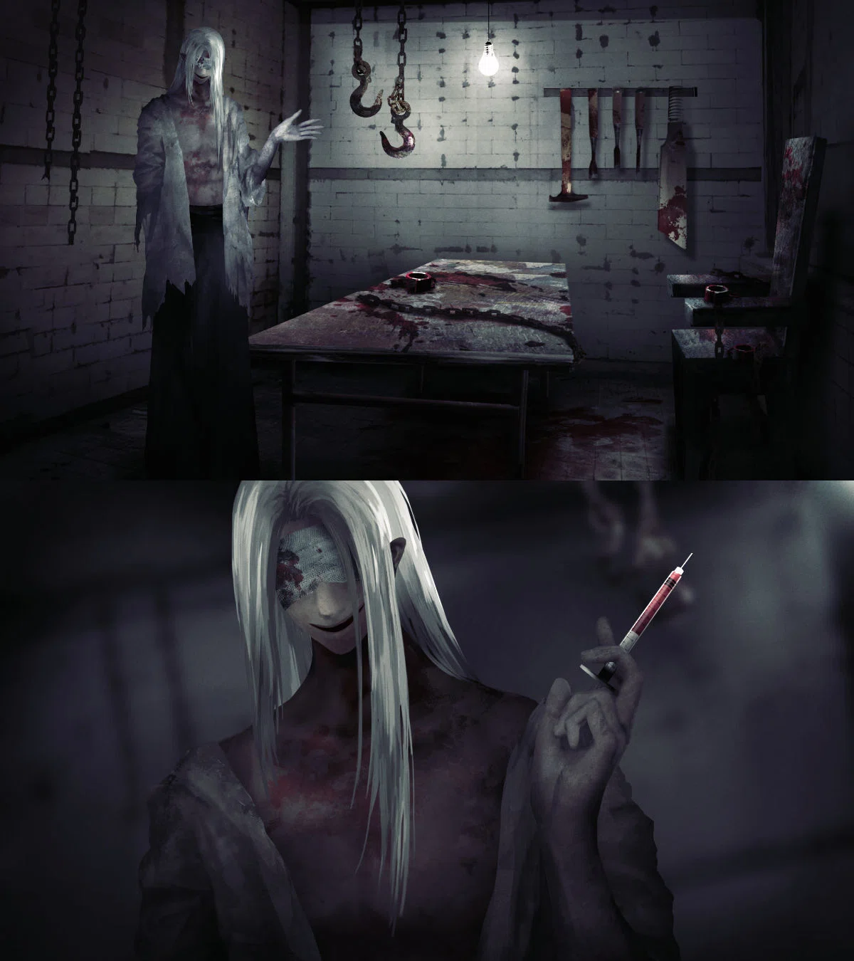【文字化化（Homicipher）】キャラクター紹介:銀髪の男(Mr.Silver) | 八名木Games｜【公式】「文字化化 ...