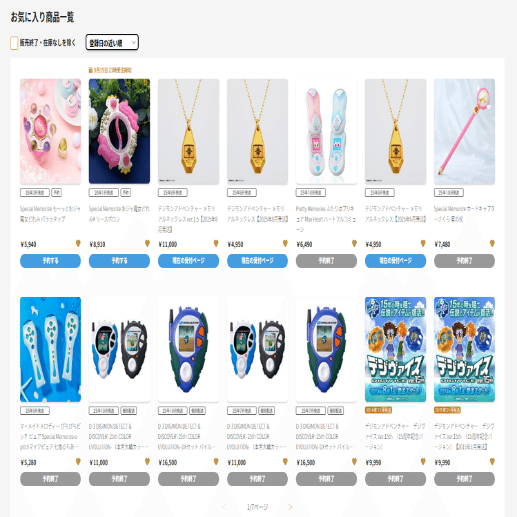 プレミアムバンダイ】童心に帰りました（平成）【ふしぎ星のふたご姫